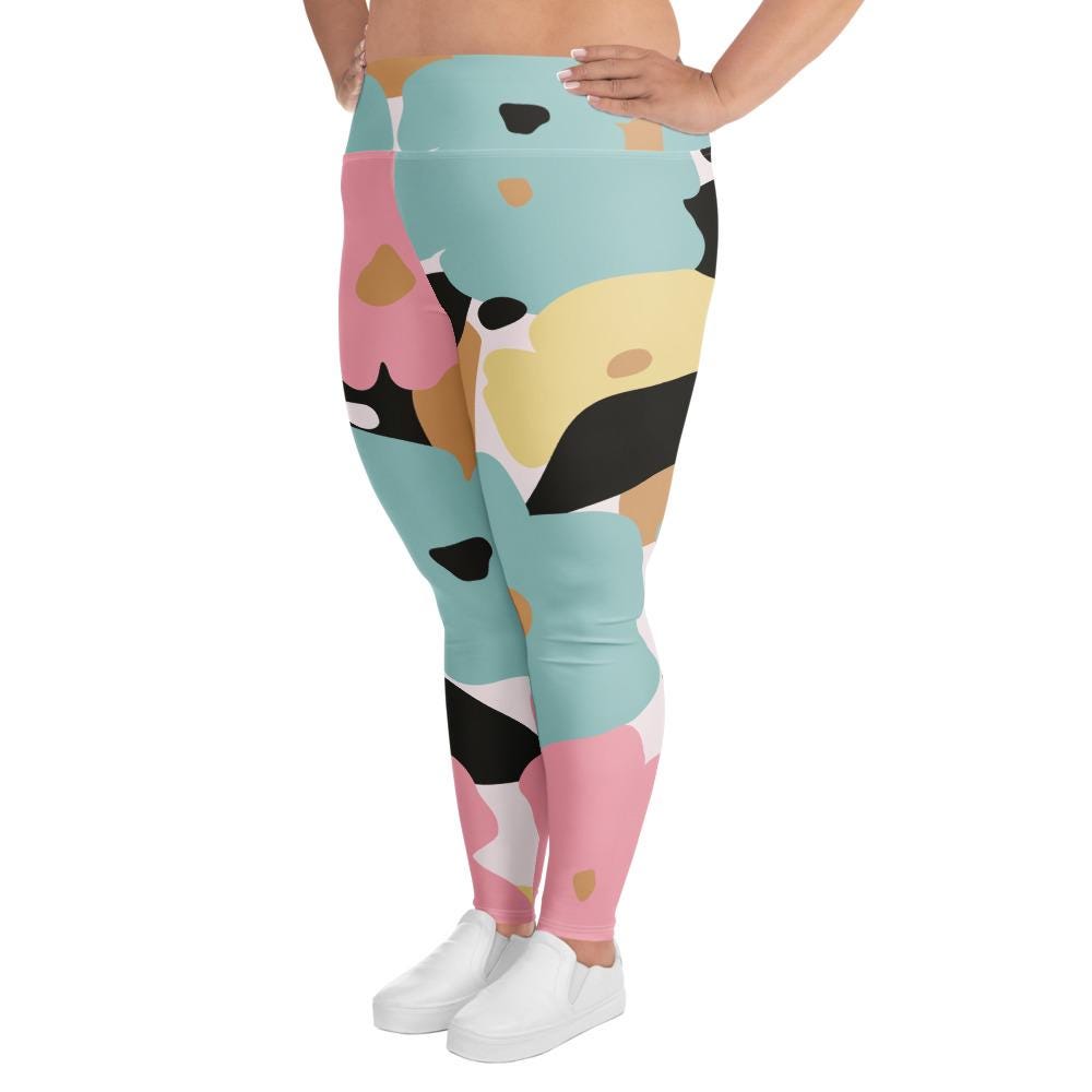 Legging Oversize pour Femme – Grande Taille – Confortable et Stylé pour Sport et Détente - gymnastique, Sport, yoga, fitness, danse, Cadeau