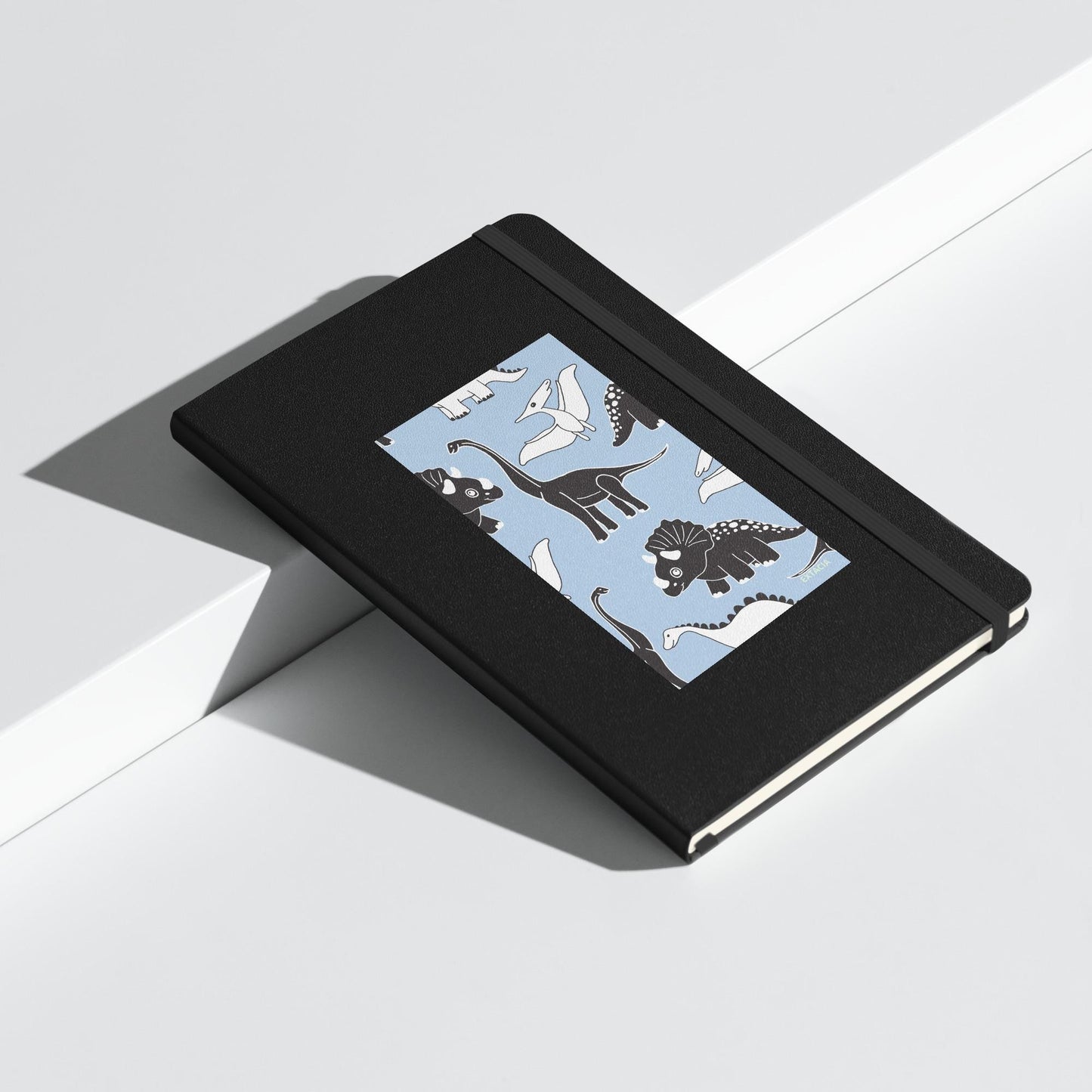 Carnet Journal à Couverture Rigide avec illustration artistique "Dinosaure" - Notebook pour écriture dessin organisation, papeterie - cadeau
