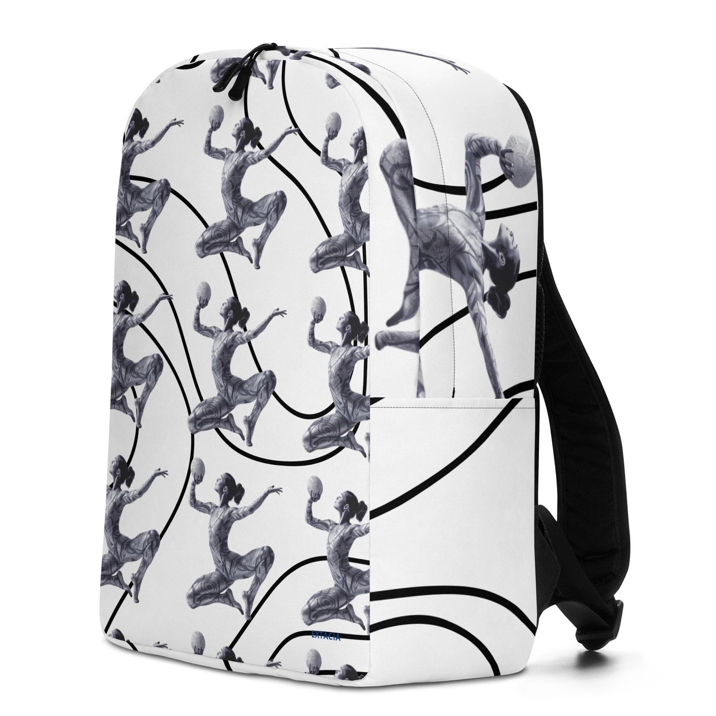 Sac à dos minimaliste - Léger, Spacieux et Résistant - Voyages, École, Sport, Ordinateur, Gym, cadeau design thème Gymnaste, danseuse