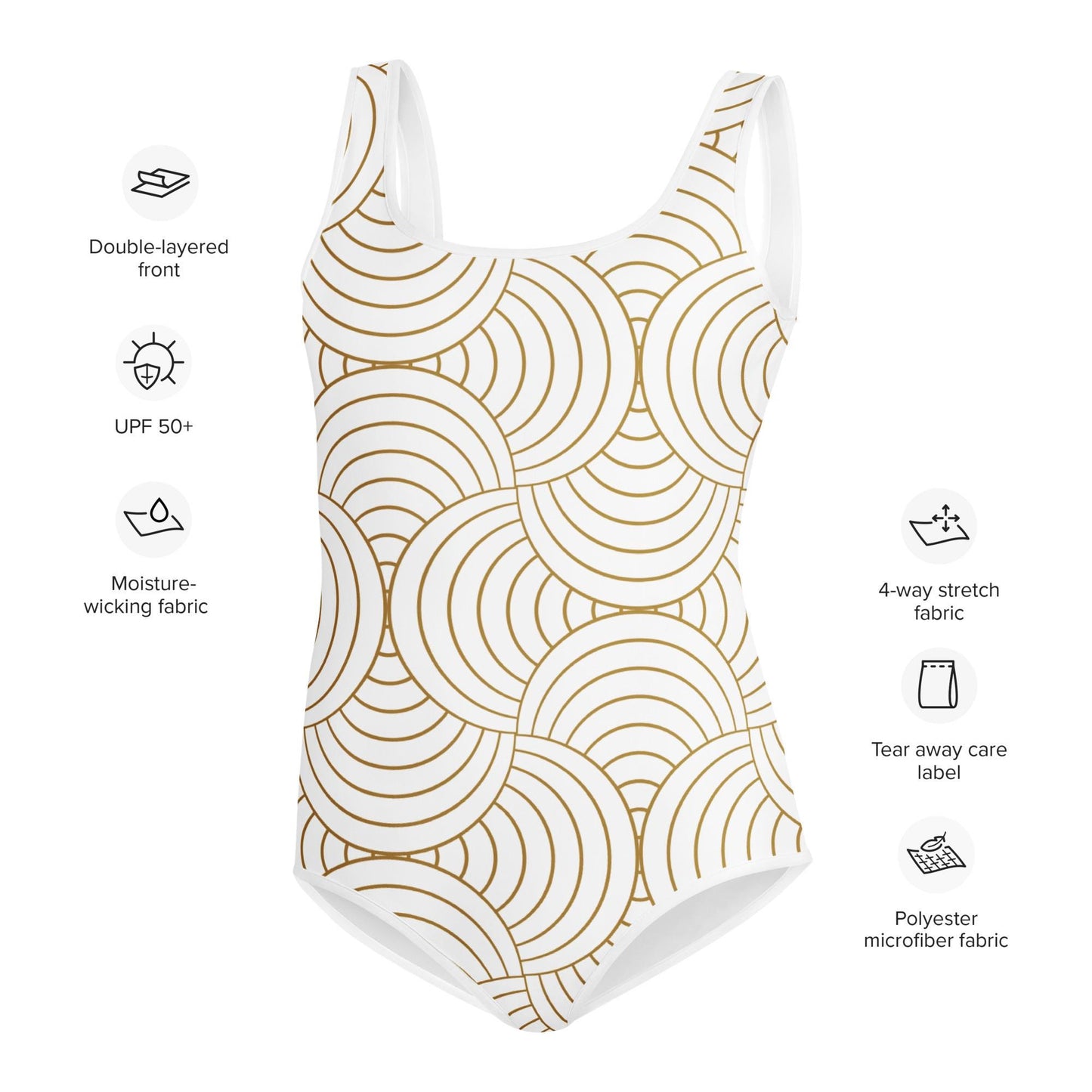 Maillot de Bain une Pièce pour Fille Adolescente – Tendance, Confortable et Stylé - Été, Piscine, Plage, Cadeau, nage, Ados, natation
