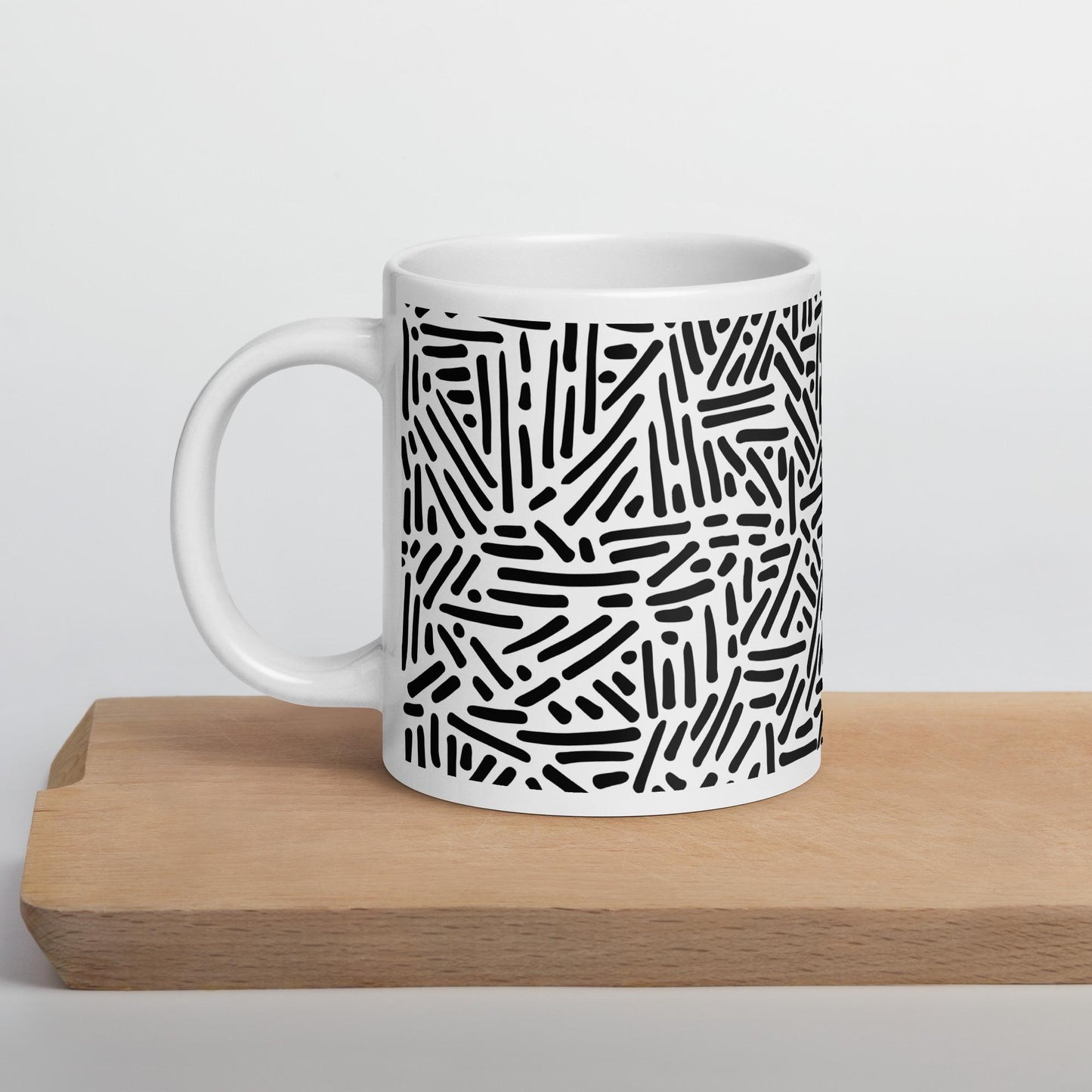 Mug en Céramique – 11, 15 et 20 oz - Tasse Design et Élégante - Design Graphique - Personnalisable - cadeau, bureau, déco cuisine