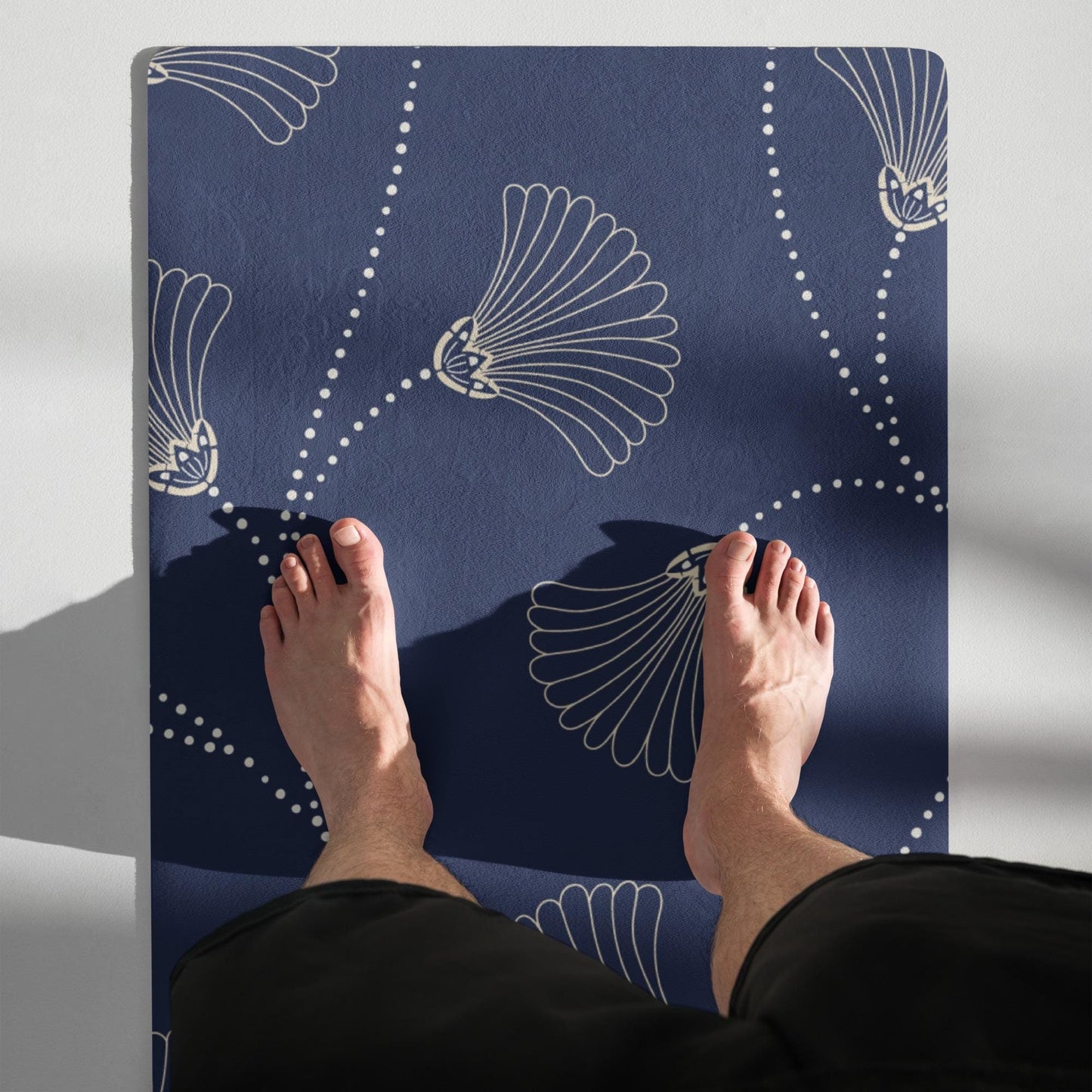 Tapis de sport - Tapis de Yoga - Antidérapant en Microfibre – Léger, Écologique et Durable - Pilates, Fitness, entrainement – cadeau