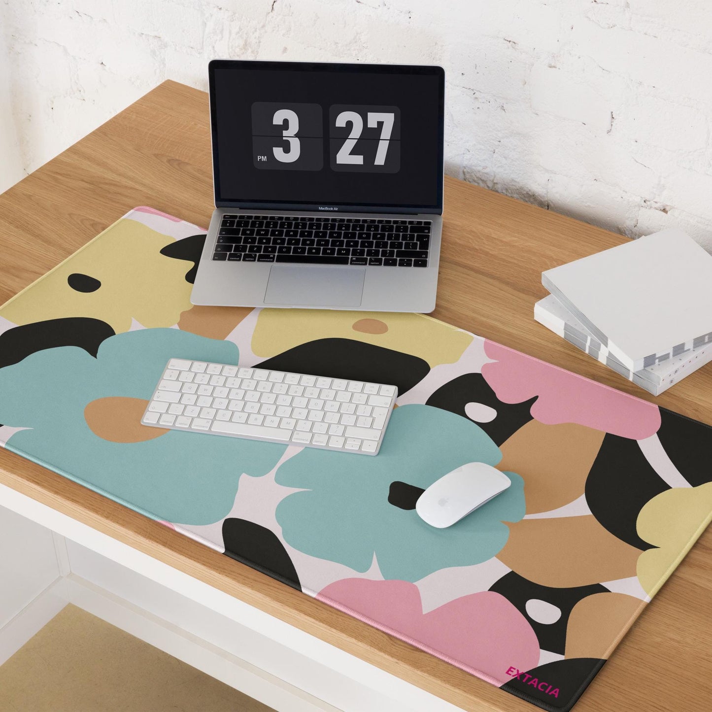 Tapis de Souris Gaming XXL - design minimaliste - surface lisse, base antidérapante, grand format, confortable, durable - Accessoire bureau