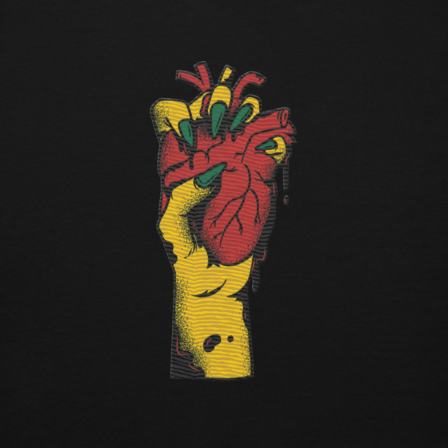 Sweat à capuche pour homme – 100% coton, doux et confortable, motif brodé – Coeur Déjà Pris