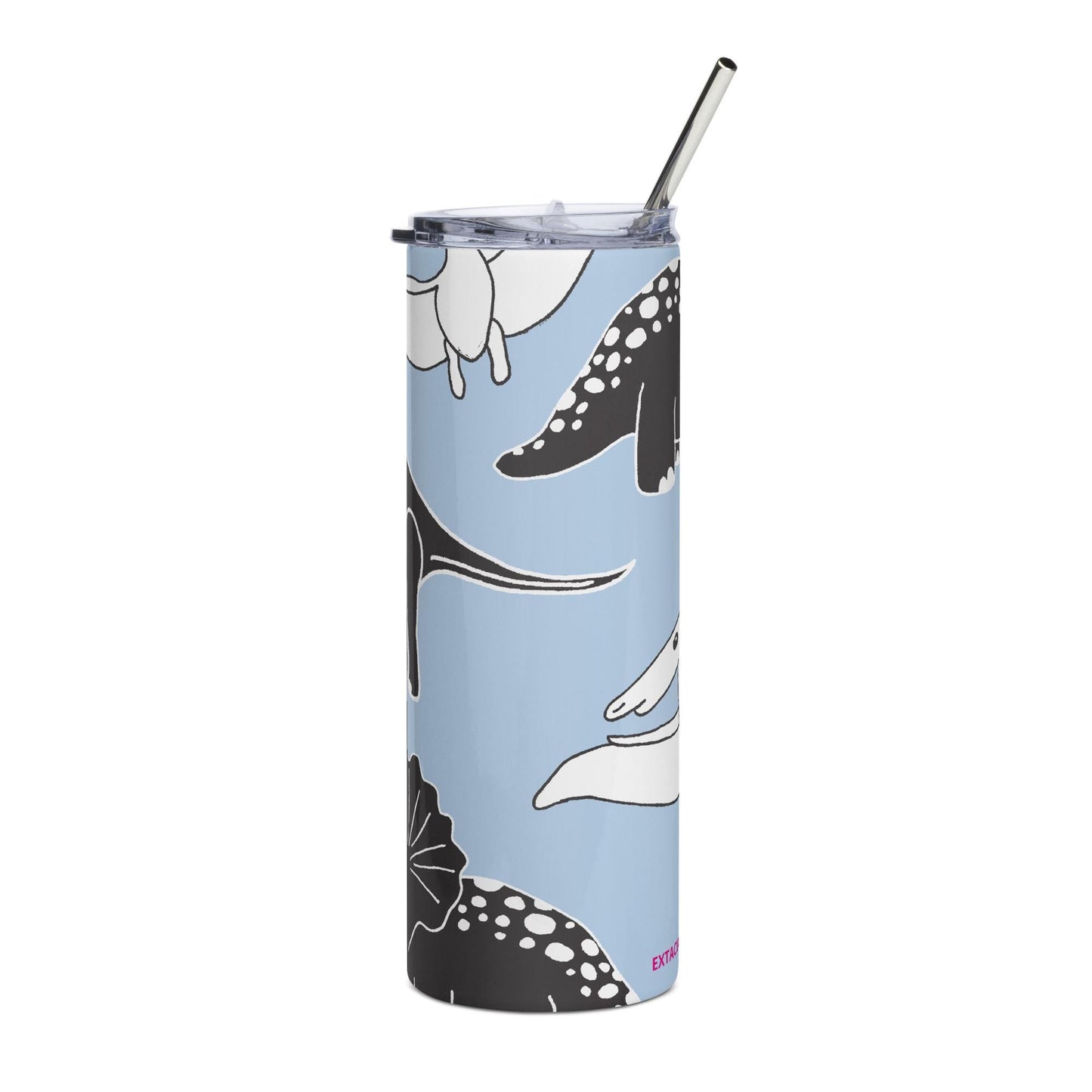 Mug isotherme inox - Gobelet en Acier Inoxydable – Design dinosaure - Mug de Voyage Durable, Étanche, Élégant - Boissons Chaudes et Froides