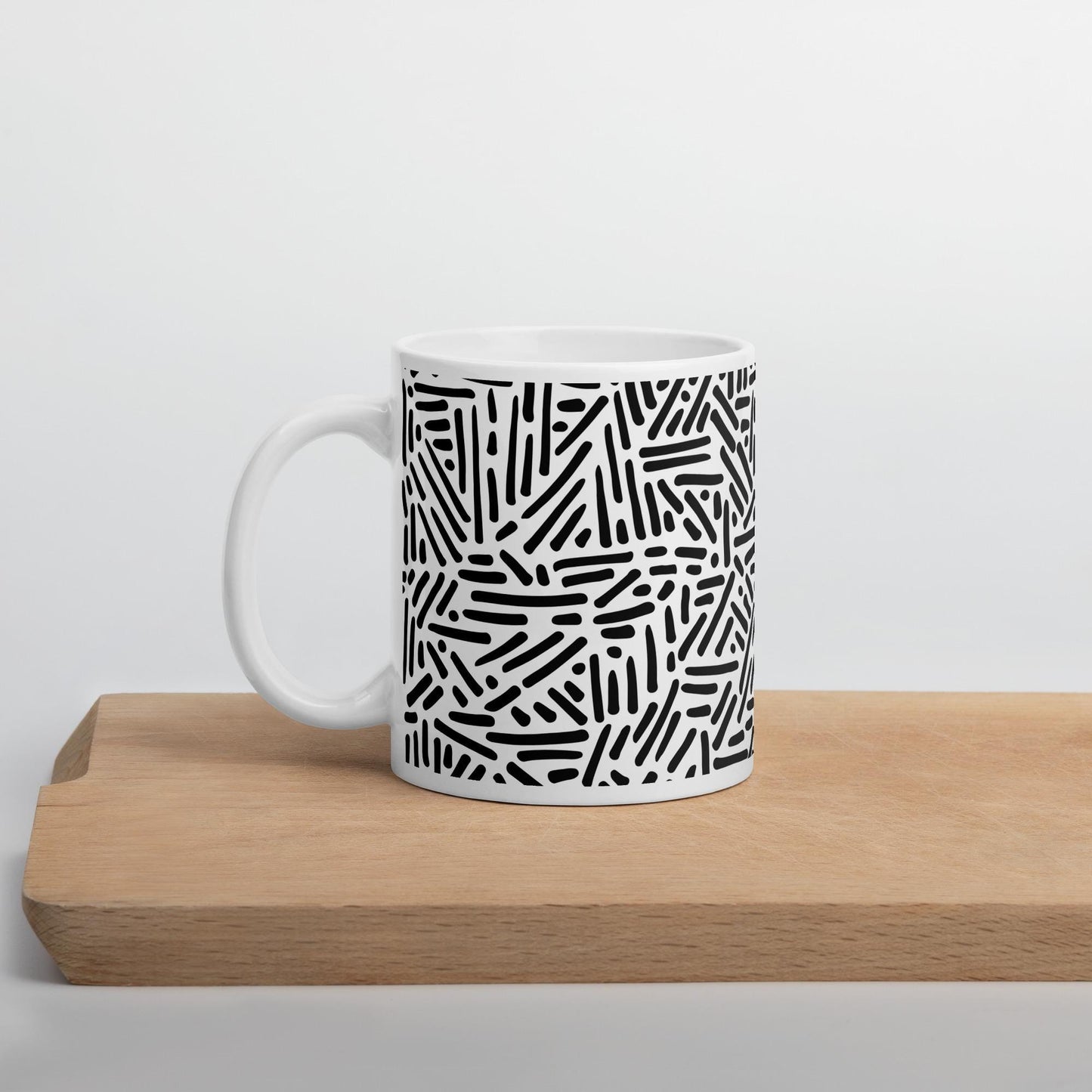 Mug en Céramique – 11, 15 et 20 oz - Tasse Design et Élégante - Design Graphique - Personnalisable - cadeau, bureau, déco cuisine
