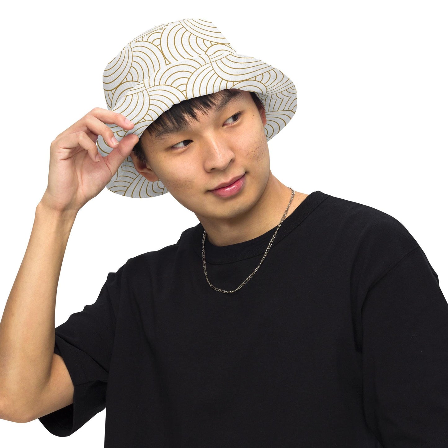 Bob Réversible Unisexe – Chapeau Minimaliste - Stylé léger, accessoire mode d’été pour adultes, Streetwear, cadeau - Design Graphique
