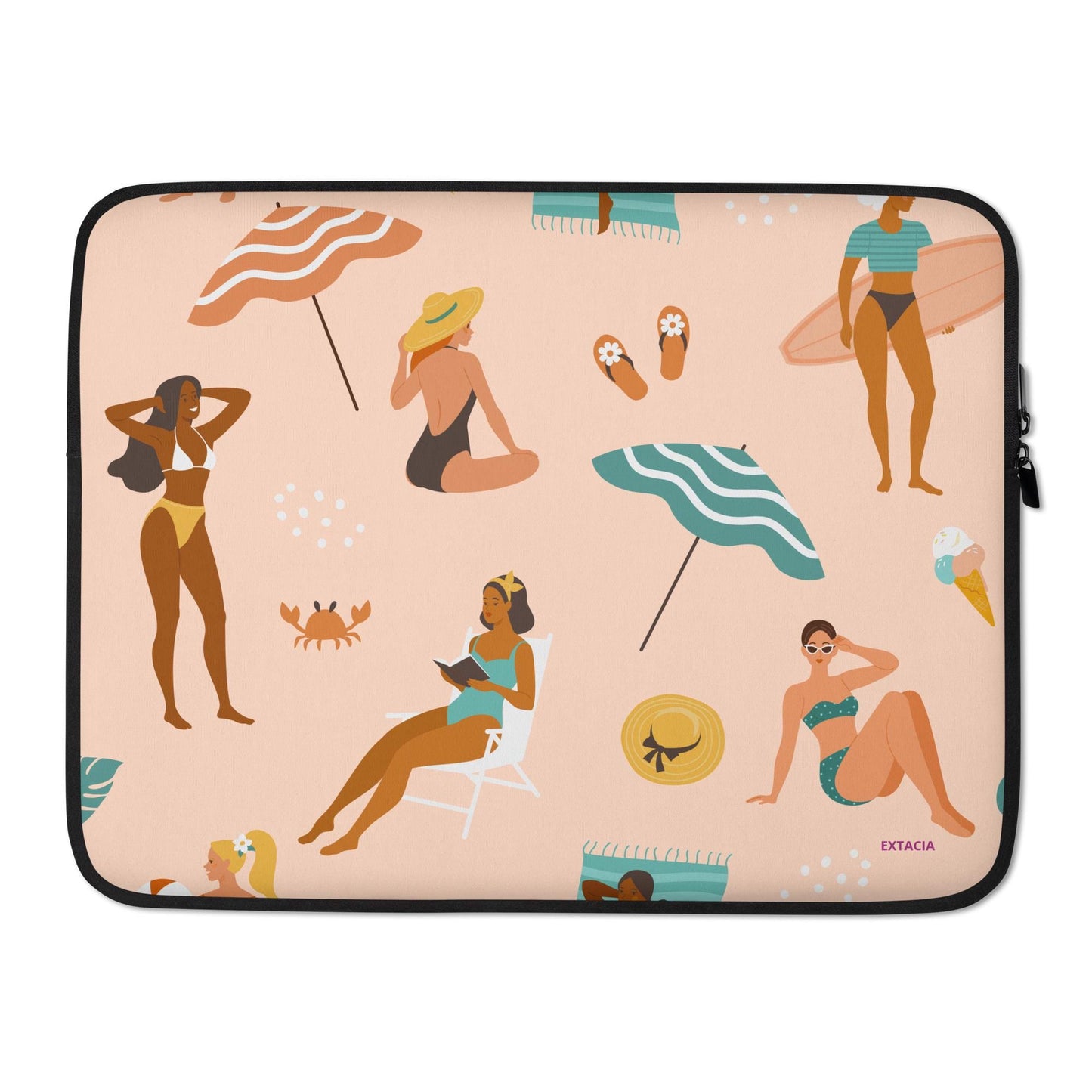 Housse Pour Ordinateur Portable Minimaliste - Sacoche de Protection Étanche et Légère - Bureau, Voyage, cadeau, anniversaire, noël, travail