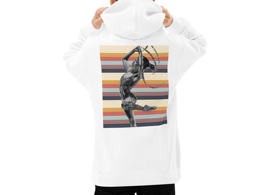 Sweat à Capuche pour Petite Fille en Coton mélangé avec Motif Imprimé - Pull chaud et doux pour enfant, hoodie mignon hiver cocooning cadeau