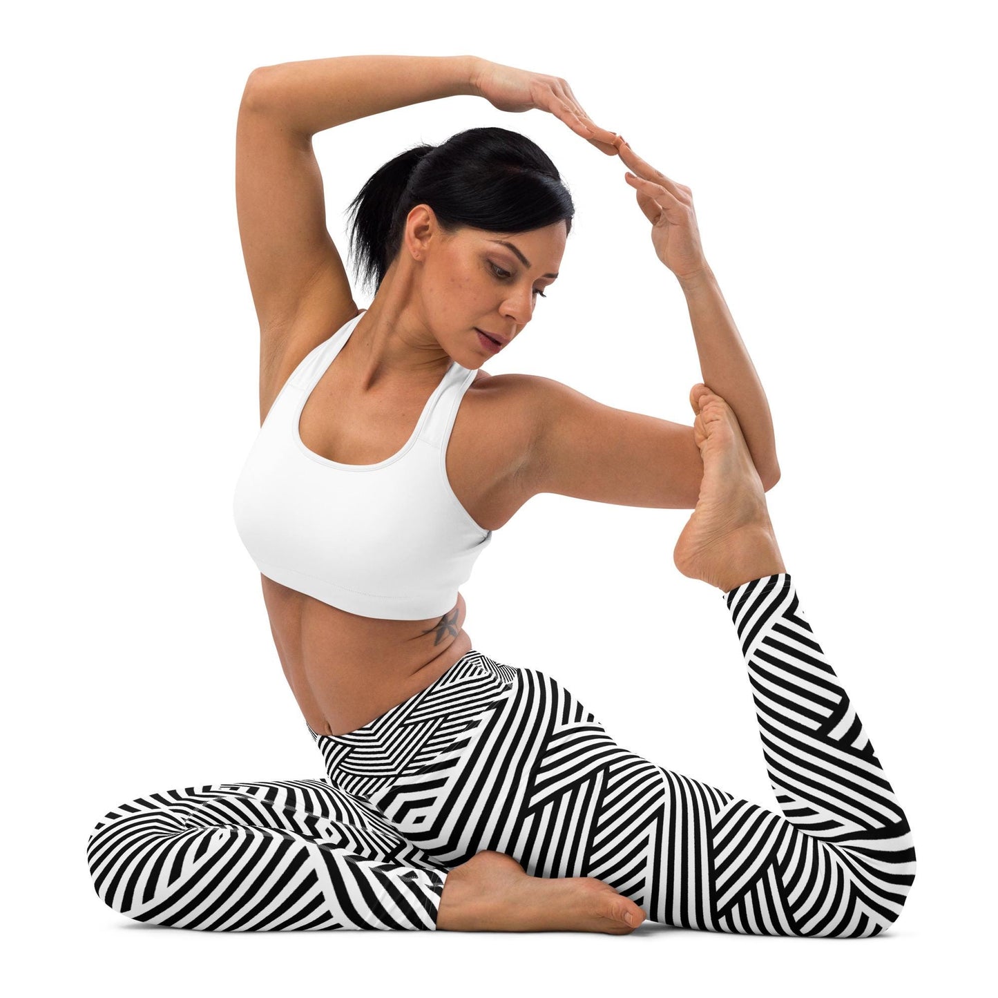 Legging de Yoga pour Femme – Legging Sport, Fitness - Pantalon Stretch, Confortable, Séchage Rapide - Méditation, Cadeau, Gymnastique