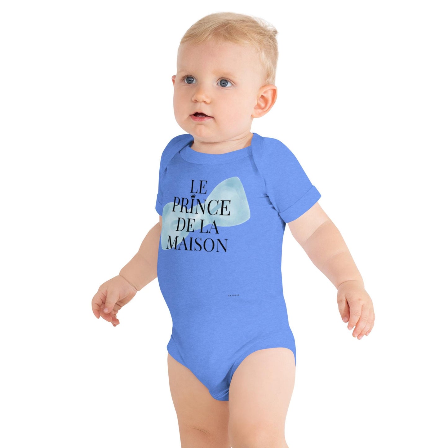 Body Bébé Garçon à Manches Courtes 100% Coton - Vêtement doux confortable - cadeau naissance original, nouveau né