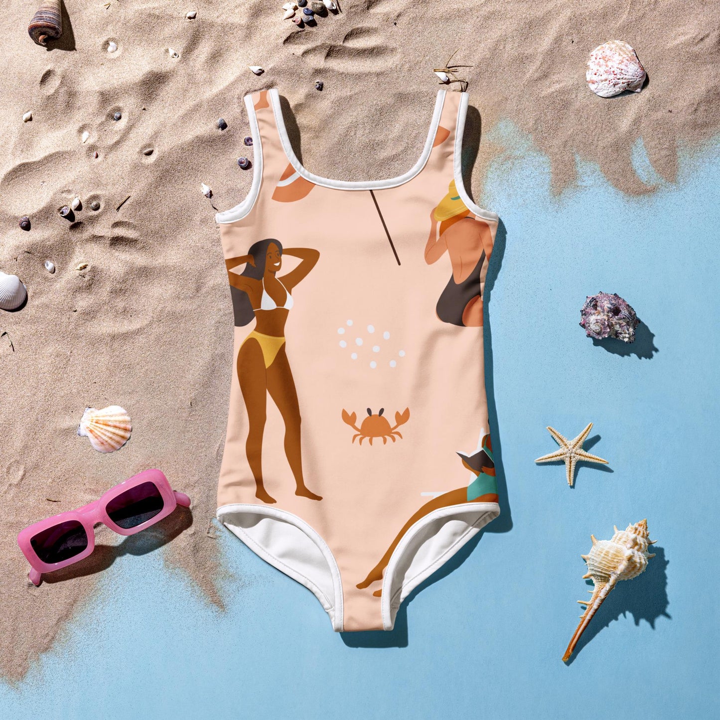 Maillot de Bain pour Petites Filles et Bébés – Confortable, Résistant - pour Piscine, Plage, été, Cadeau, Anniversaire, Noël