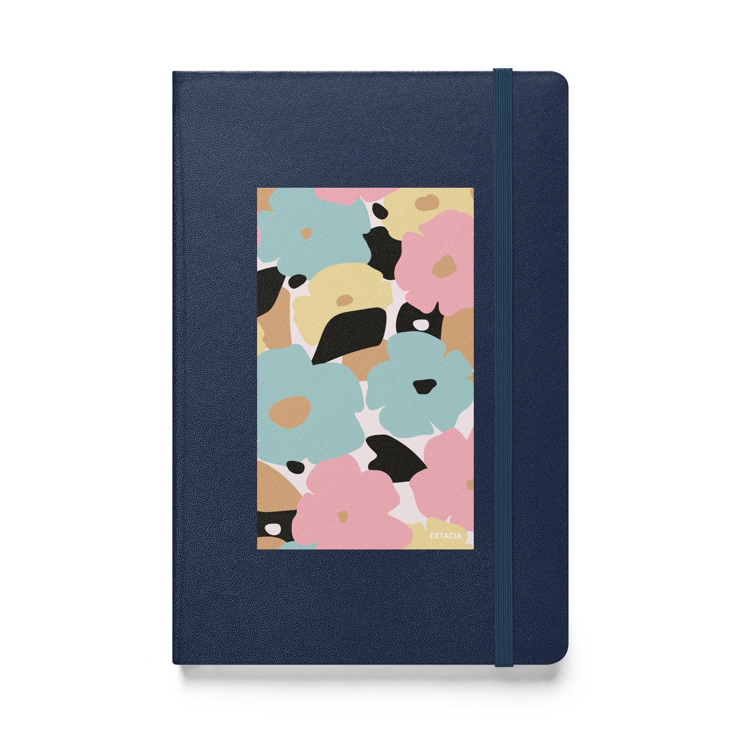 Carnet Journal à Couverture Rigide avec illustration Fleuri - Notebook pour écriture dessin organisation, papeterie créative - cadeau