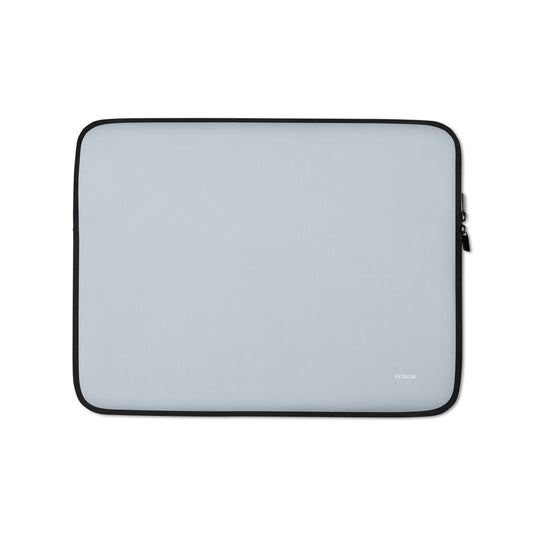 extaciafrance - extacia - Housse pour ordinateur portable – gris argent – Etanche & ultra-légère pour bureau et voyage