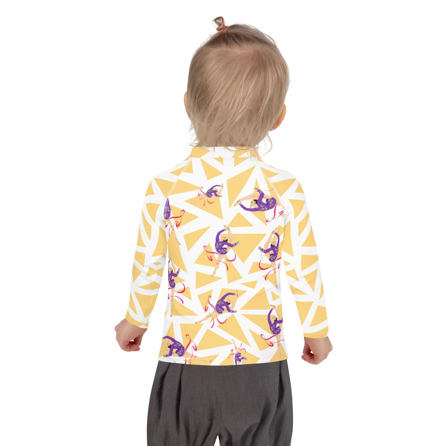 Rash Guard – T-Shirt de Compression pour Bébé et Petite Fille, Séchage Rapide et Protection UV - Natation, nage, Sport, Surf, gymnastique