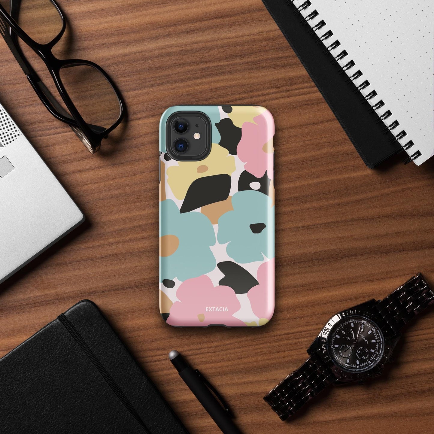 Coque d'iPhone® rigide à Double Couche – Protection Anti-Choc et Élégante, Compatible avec Plusieurs Modèles - cadeau, anniversaire, noël