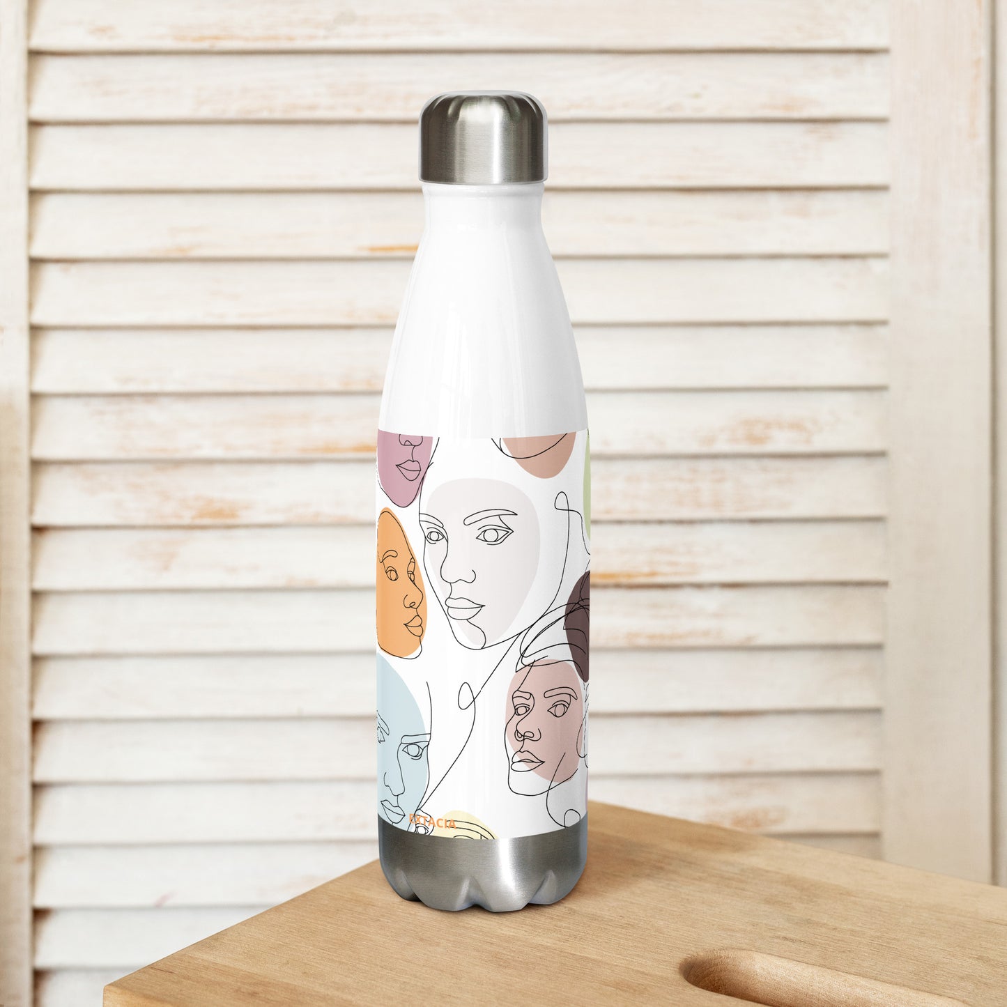 Gourde Inox – Bouteille Étanche, isotherme et durable en acier inoxydable – Calligraphie