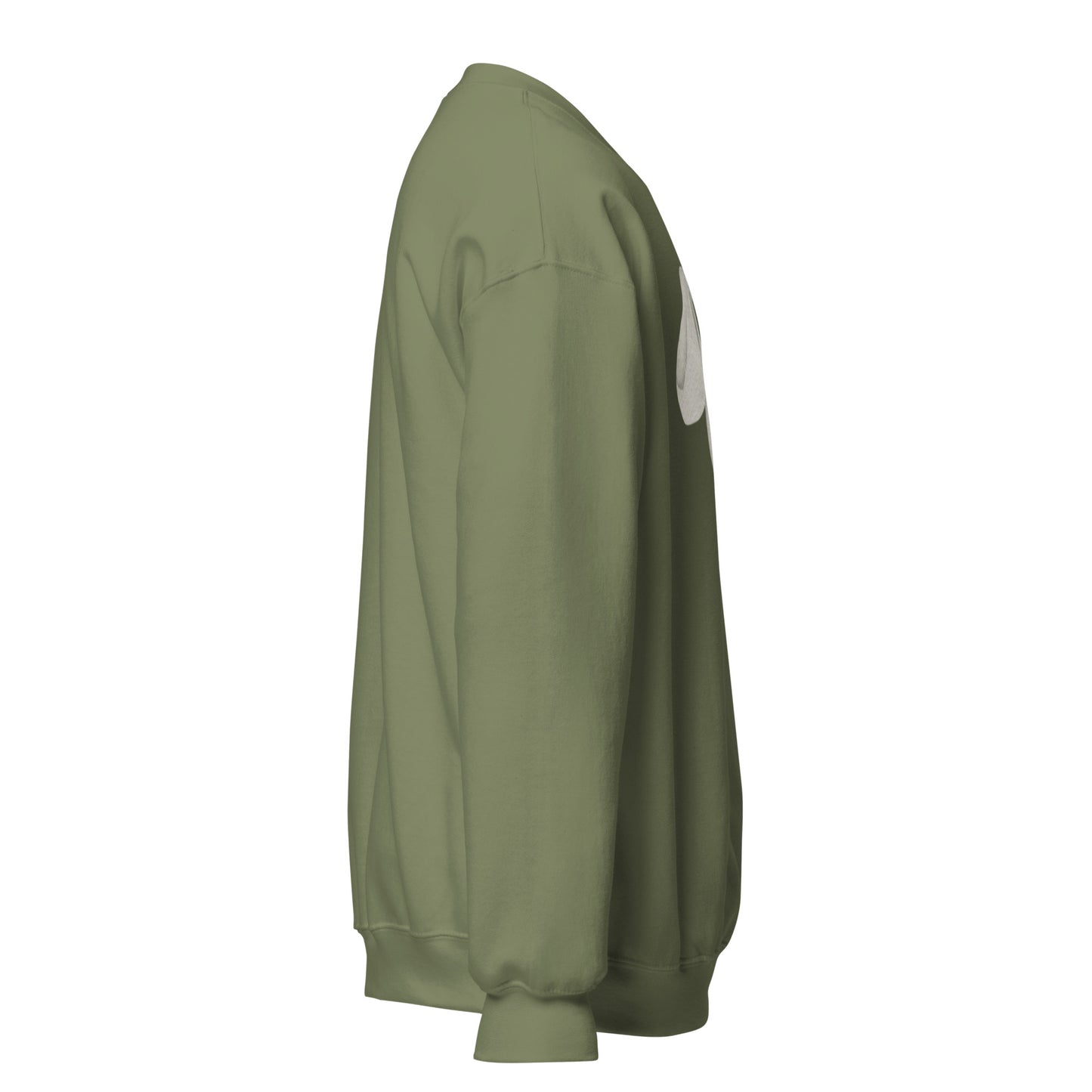 Sweat à col rond pour femme – mélange coton/polyester – motif imprimé "Petit Noeud" Minimaliste