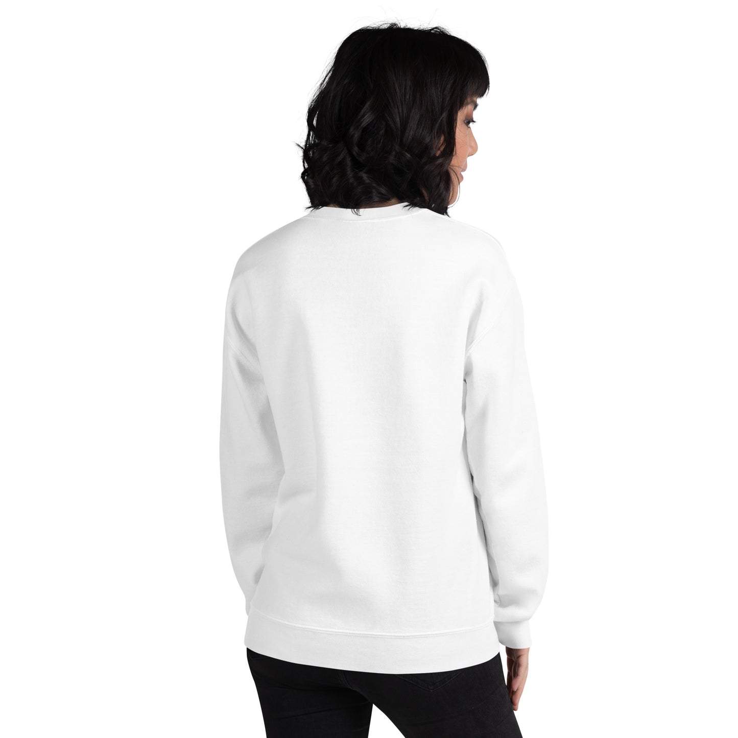 Sweat à col rond pour femme – mélange coton/polyester –  motif brodé "Maman Gâteau"