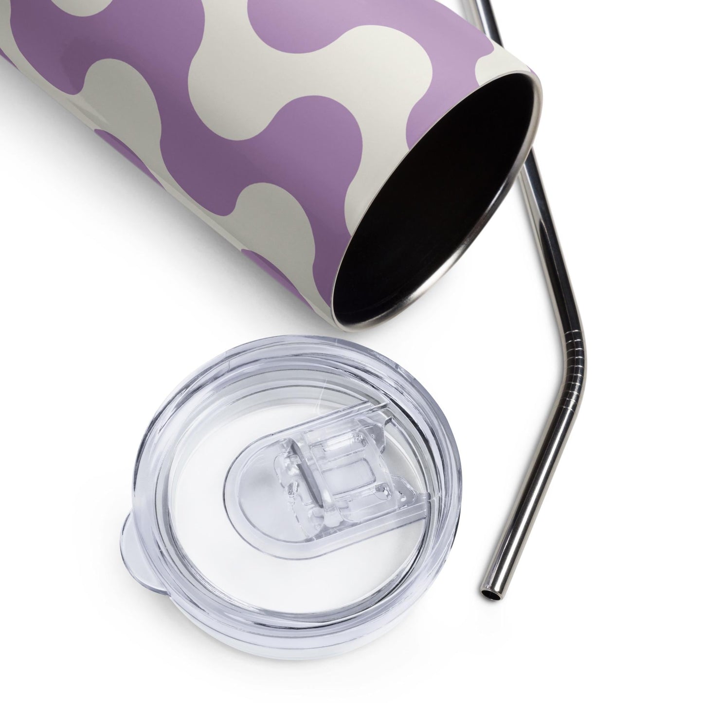 Mug isotherme inox - Design Graphique - Gobelet en Acier Inoxydable – Mug de Voyage Durable, Étanche - Boisson Chaude et Froide, Café