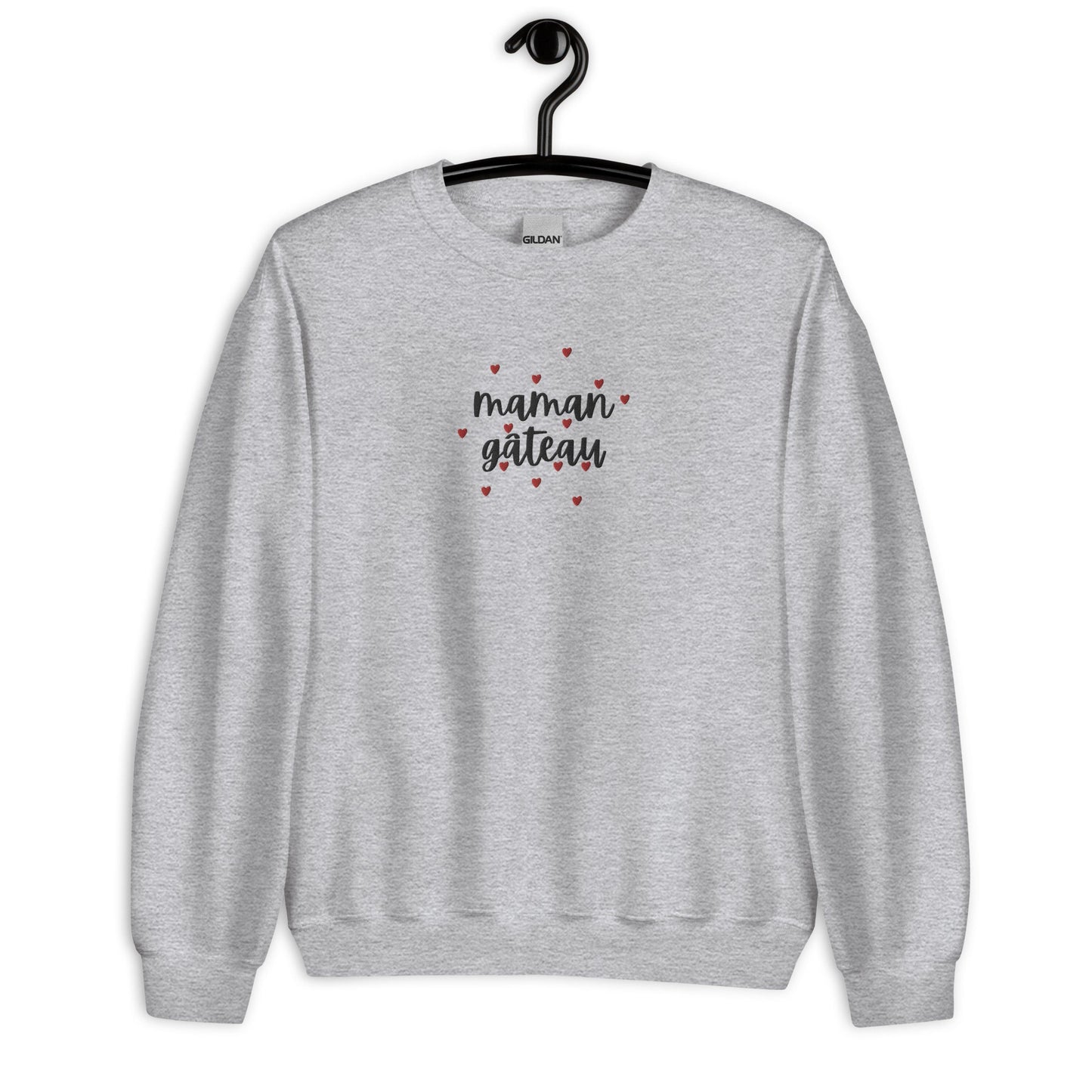 Sweat Minimaliste pour Femme à Col Rond en Coton - Pull Personnalisable, doux, coupe classique, confortable tendance - cadeau d'anniversaire