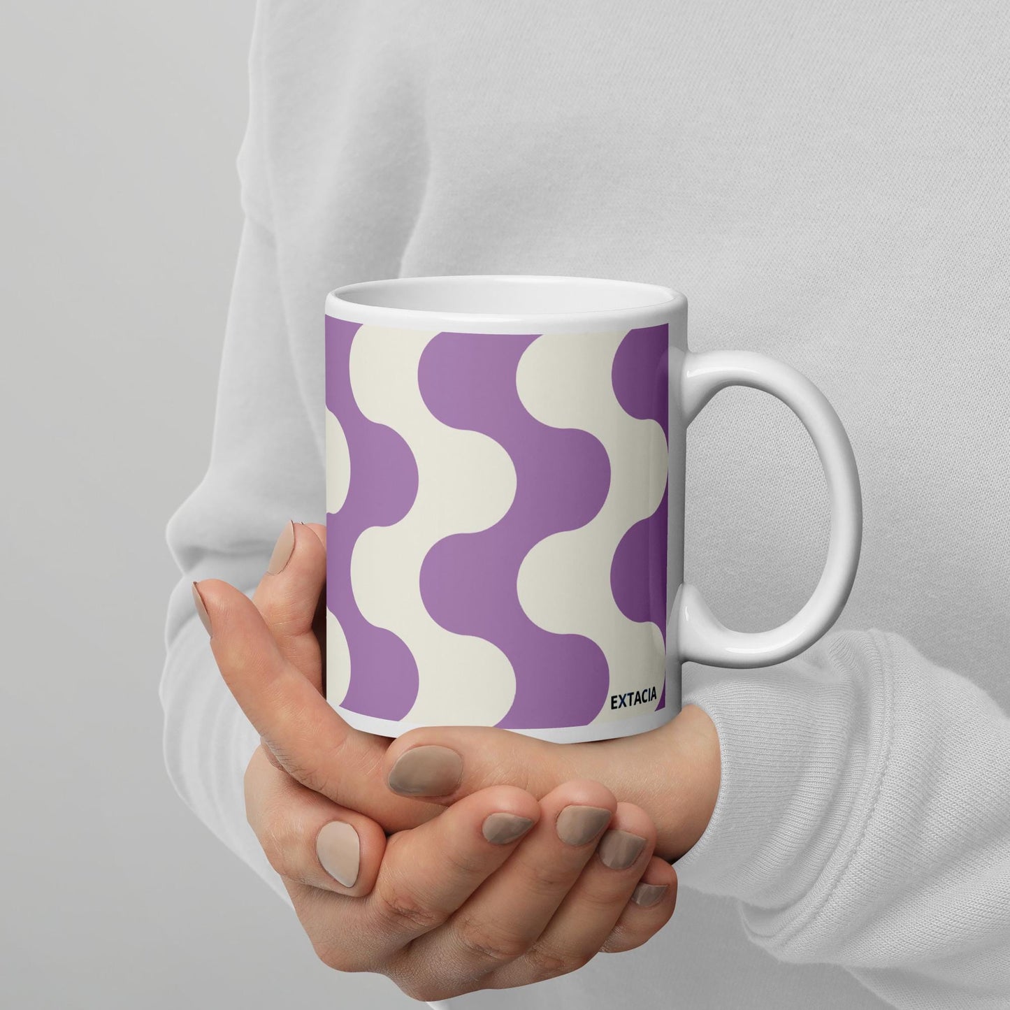 Mug en Céramique – 11, 15 et 20 oz - Tasse Design et Élégante -  Design Graphique - Personnalisable - cadeau, bureau, déco cuisine