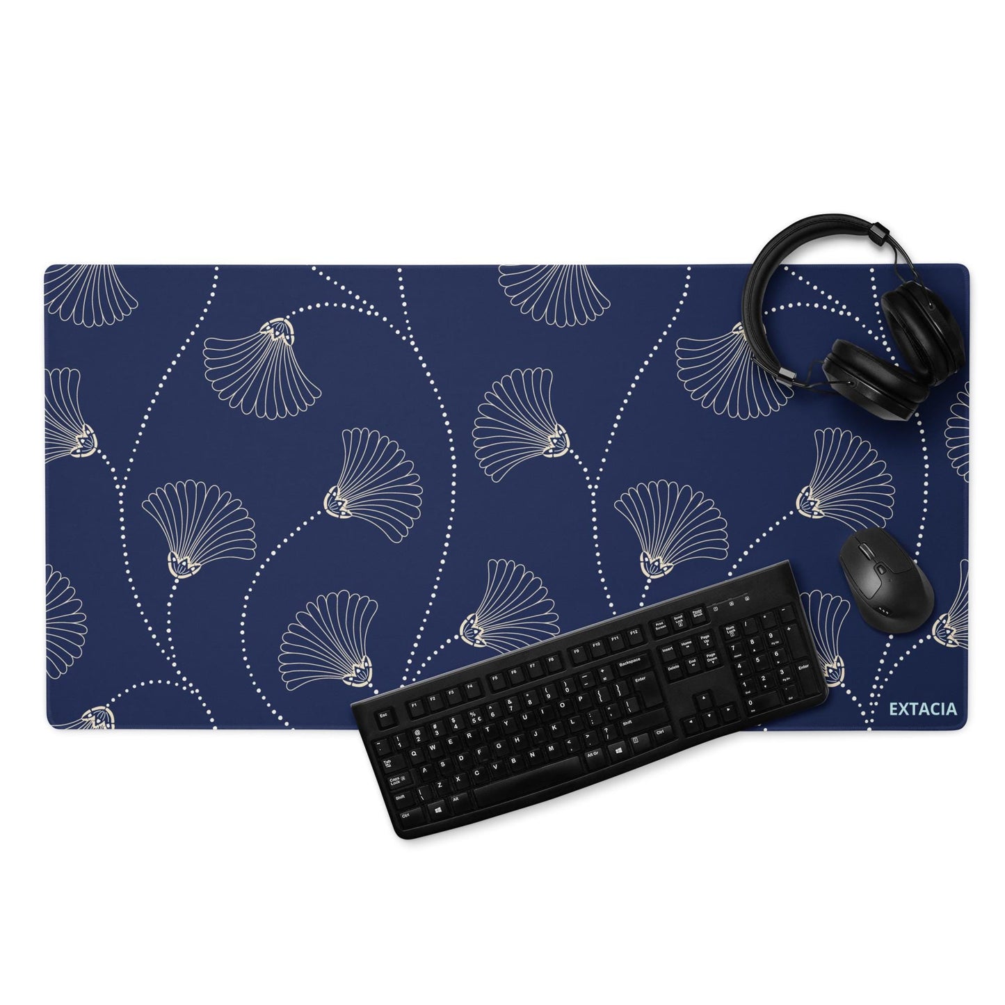 Tapis de Souris Gaming XXL - design minimaliste - surface lisse, base antidérapante, grand format, confortable, durable - Accessoire bureau