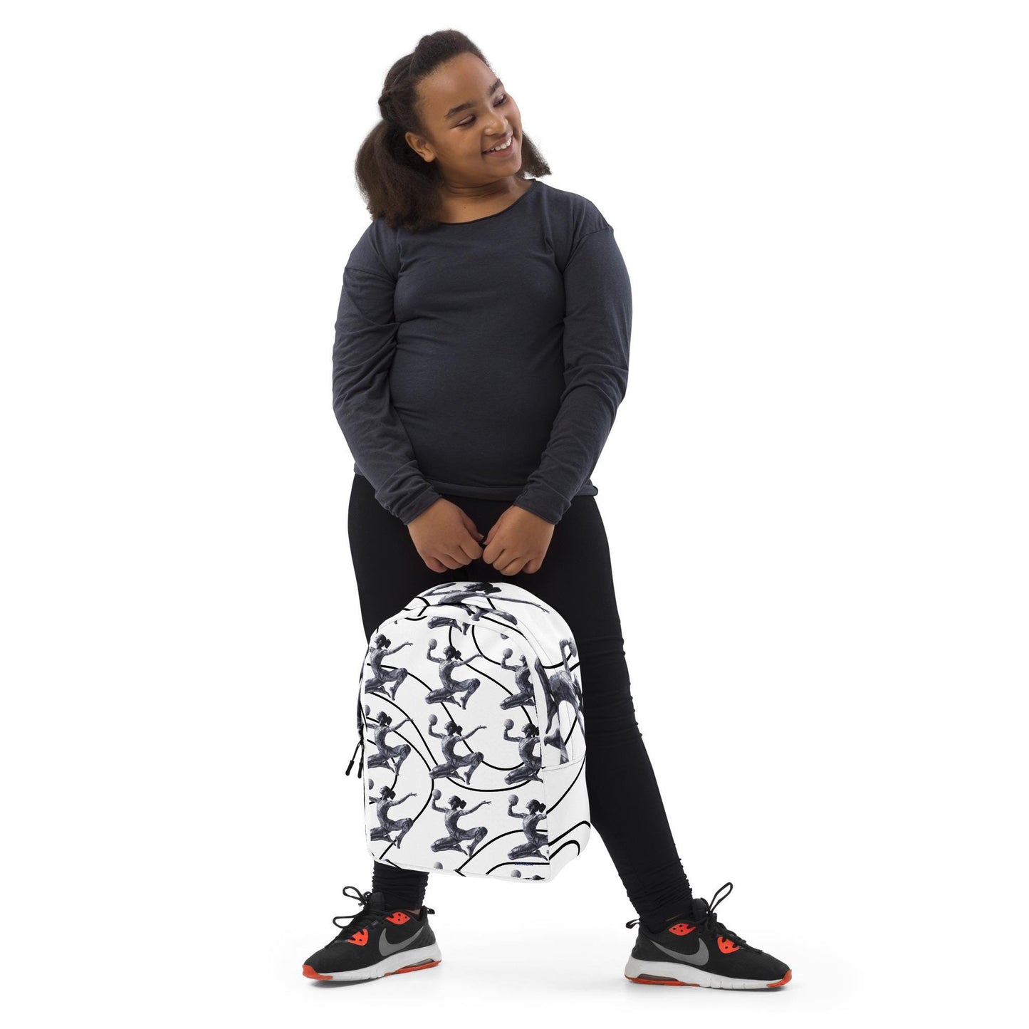 Sac à dos minimaliste - Léger, Spacieux et Résistant - Voyages, École, Sport, Ordinateur, Gym, cadeau design thème Gymnaste, danseuse
