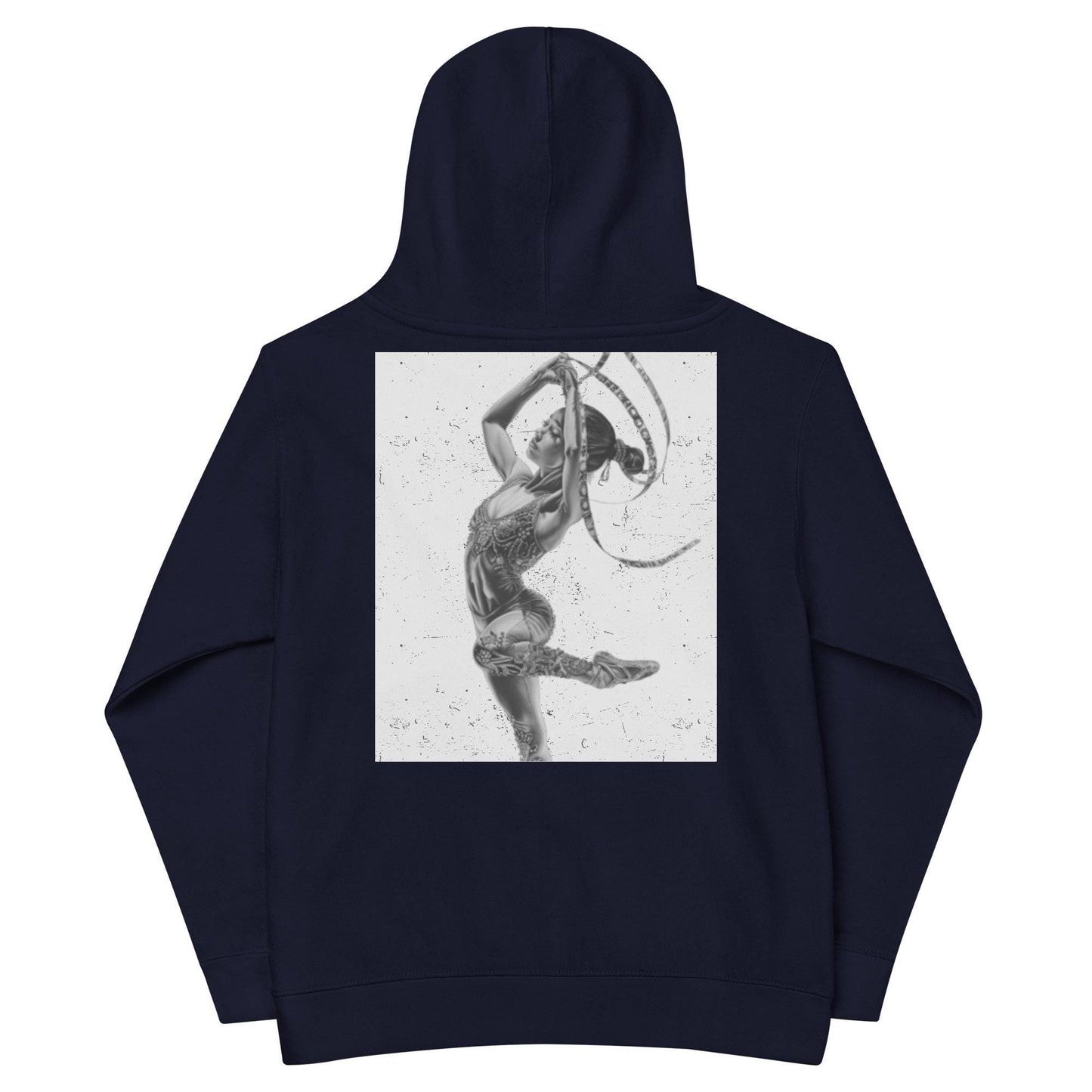 Sweat à Capuche pour Petite Fille en Coton mélangé avec Motif Imprimé - Pull chaud et doux pour enfant, hoodie mignon hiver cocooning cadeau
