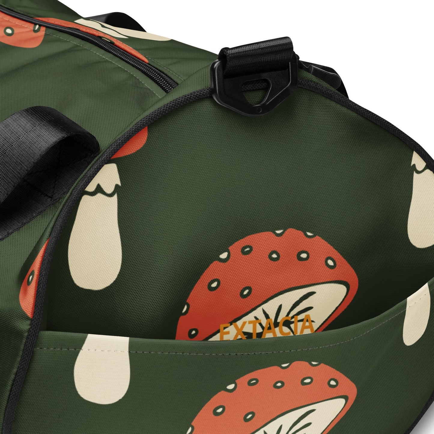 Sac de sport - Sac de Voyage – Léger, Résistant et Spacieux, Idéal pour Gym, Weekends ou Voyages - cadeau - Design Minimaliste Champignons
