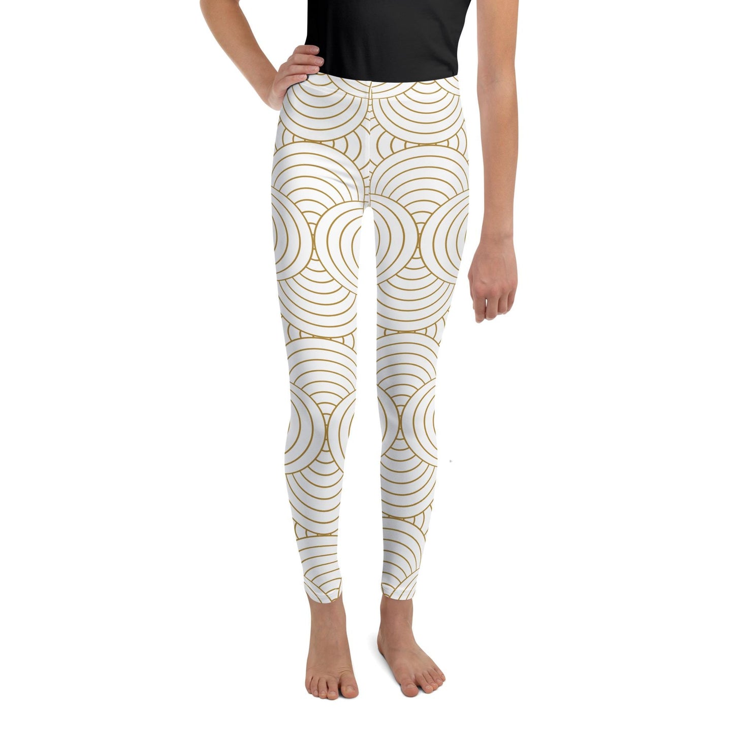 Leggings pour Fille Ado – Pantalon de Sport Confortable et Stretch pour Yoga, Gym et Danse, sport, ballet, école, cadeau - legging