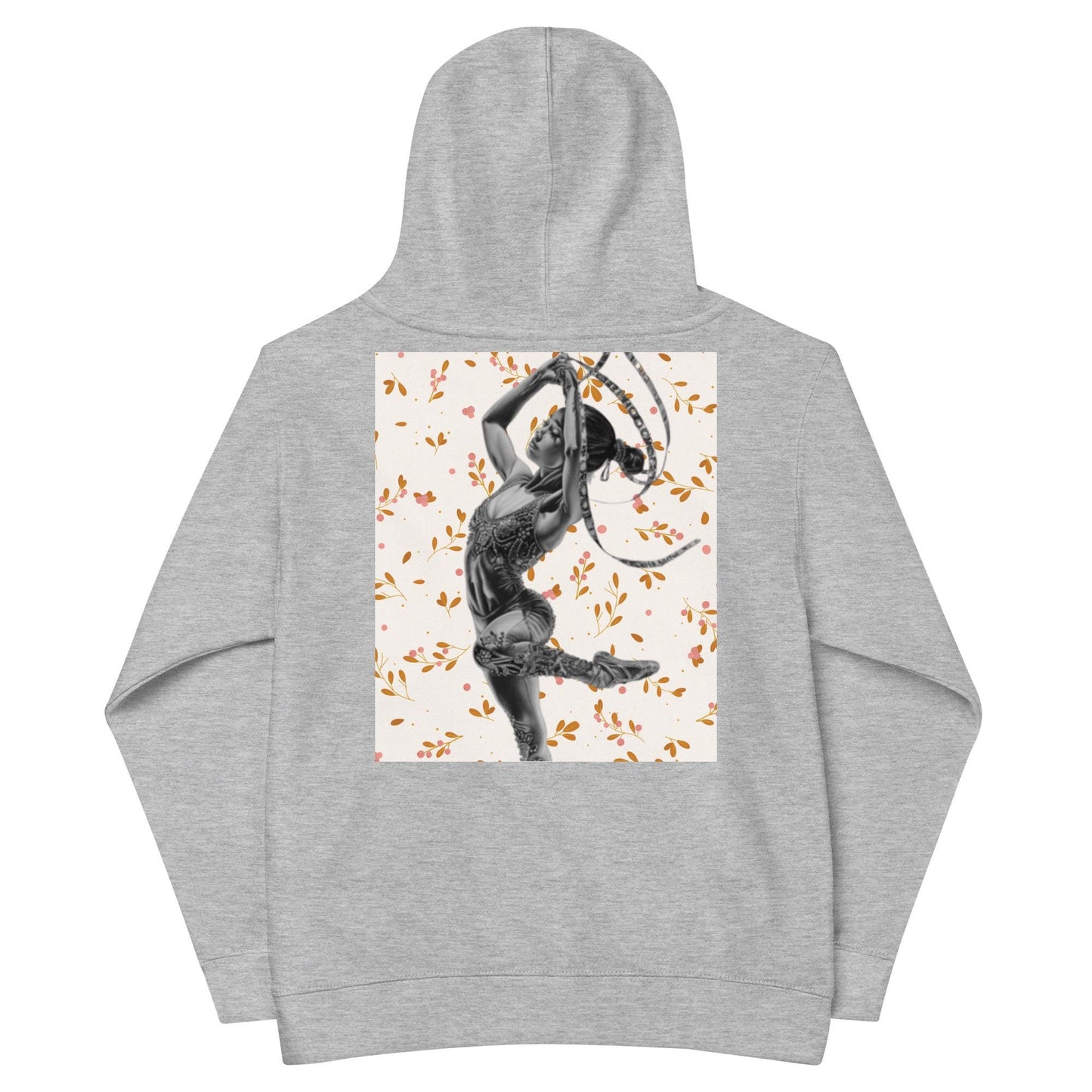 Sweat à Capuche pour Petite Fille en Coton mélangé avec Motif Imprimé - Pull chaud et doux pour enfant, hoodie mignon hiver cocooning cadeau