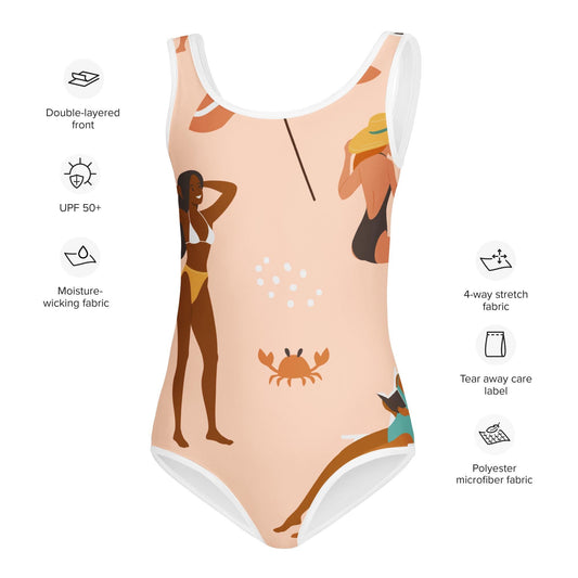 Maillot de Bain pour Petites Filles et Bébés – Confortable, Résistant - pour Piscine, Plage, été, Cadeau, Anniversaire, Noël