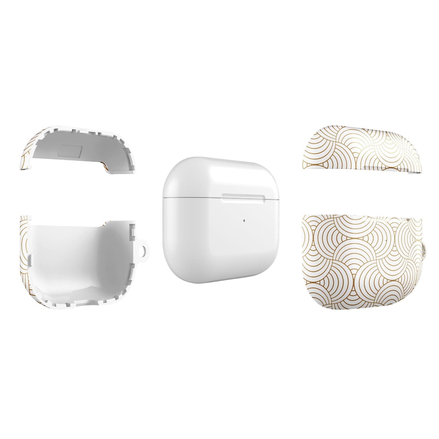 Coque Résistante pour AirPods – Étui Protecteur pour AirPods Anti-Choc et Étanche - Minimaliste, Élégant et Léger - cadeau anniversaire noël