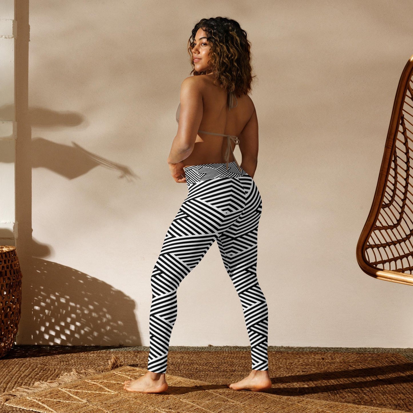 Legging de Yoga pour Femme – Legging Sport, Fitness - Pantalon Stretch, Confortable, Séchage Rapide - Méditation, Cadeau, Gymnastique