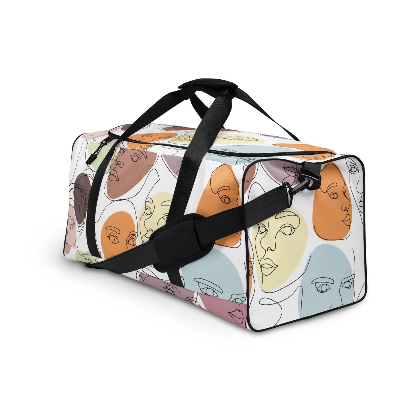 Sac de Voyage Grand Format - Sac de sport - Léger, Spacieux et Résistant - design minimaliste - Weekends, Gym - cadeau d'anniversaire, Noël