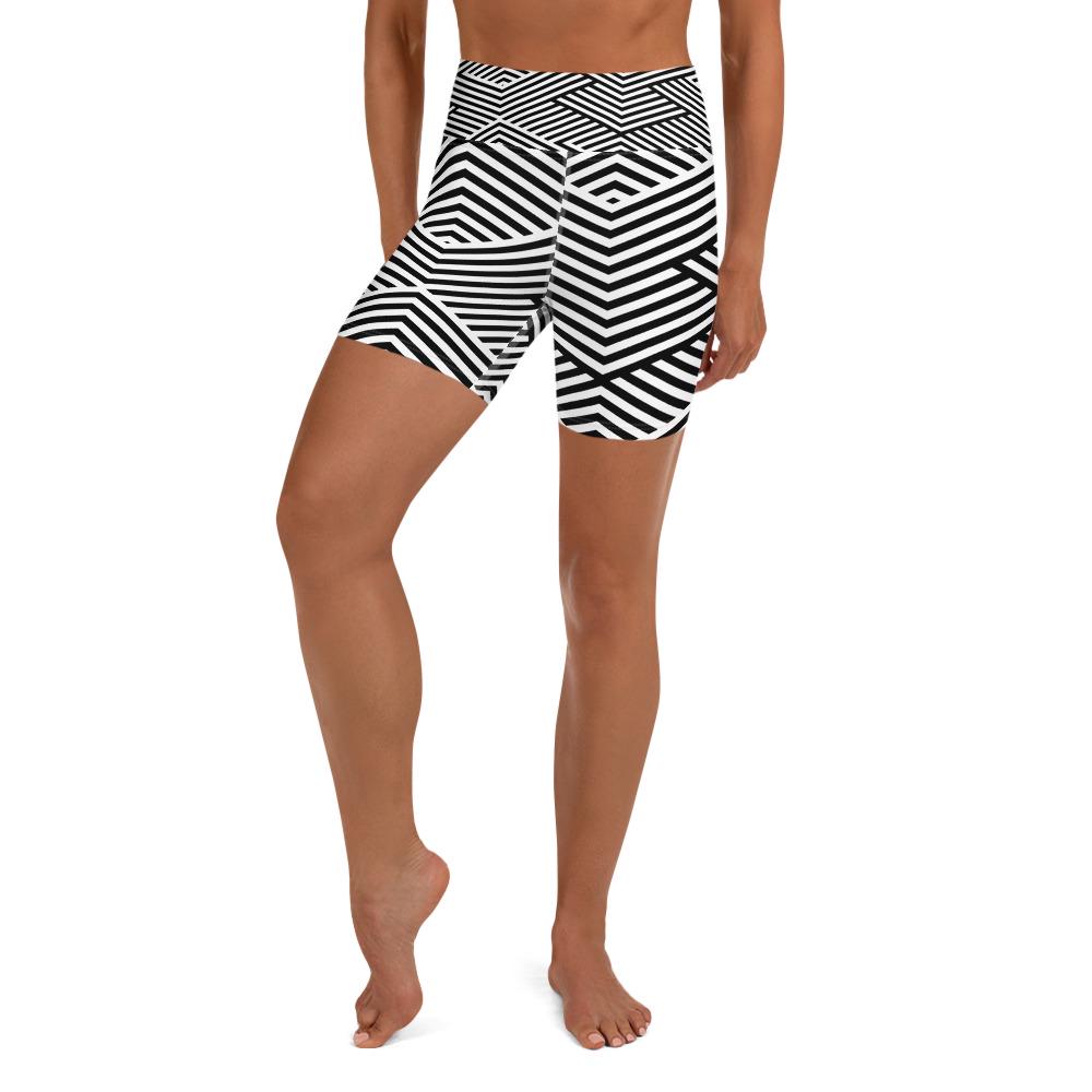 Short Leggings de Yoga pour Femme – Short Stretch et Confortable - Fitness Danse Méditation, gymnastique, Cadeau, anniversaire, Noël