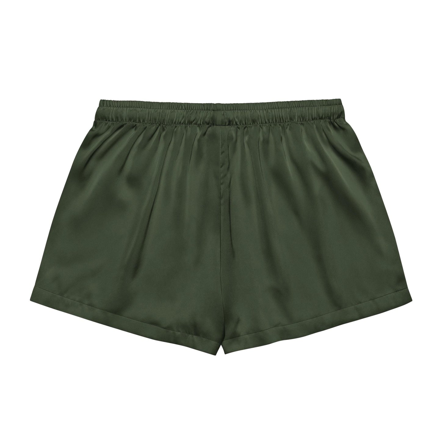 Short Pyjama pour Femme - Personnalisable - Tissu Doux Soyeux, Léger, Confortable Vêtement d'intérieur Nuit - Design Minimaliste Champignons