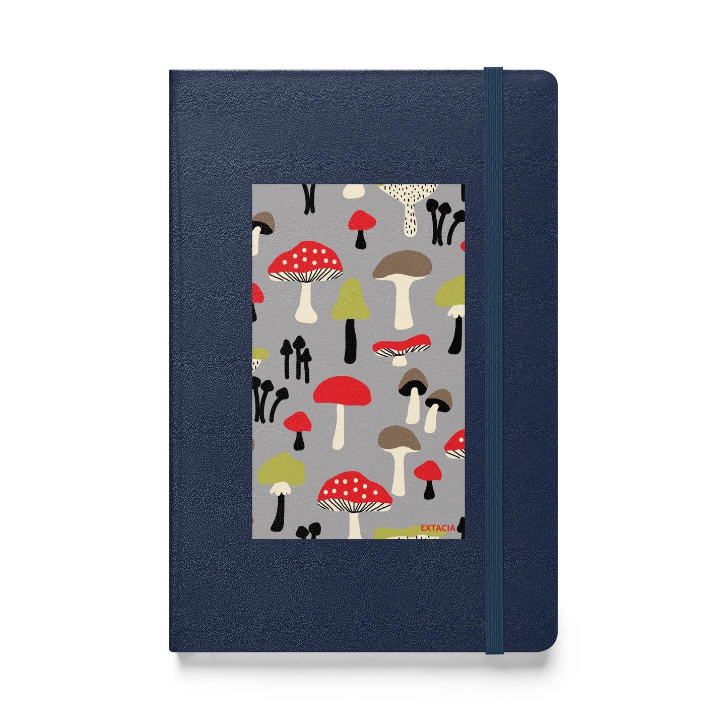Carnet Journal à Couverture Rigide avec illustration Champignons - Notebook pour écriture dessin organisation, papeterie créative - cadeau