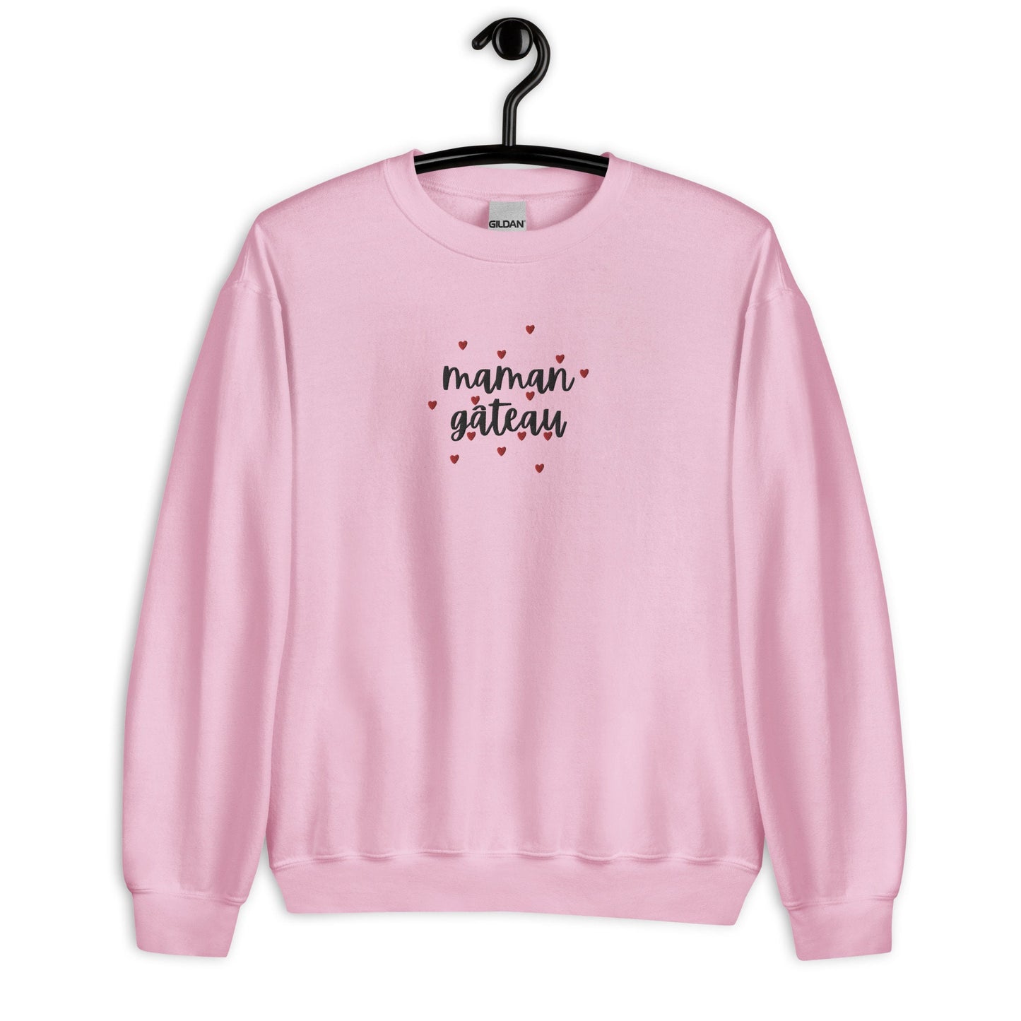 Sweat Minimaliste pour Femme à Col Rond en Coton - Pull Personnalisable, doux, coupe classique, confortable tendance - cadeau d'anniversaire