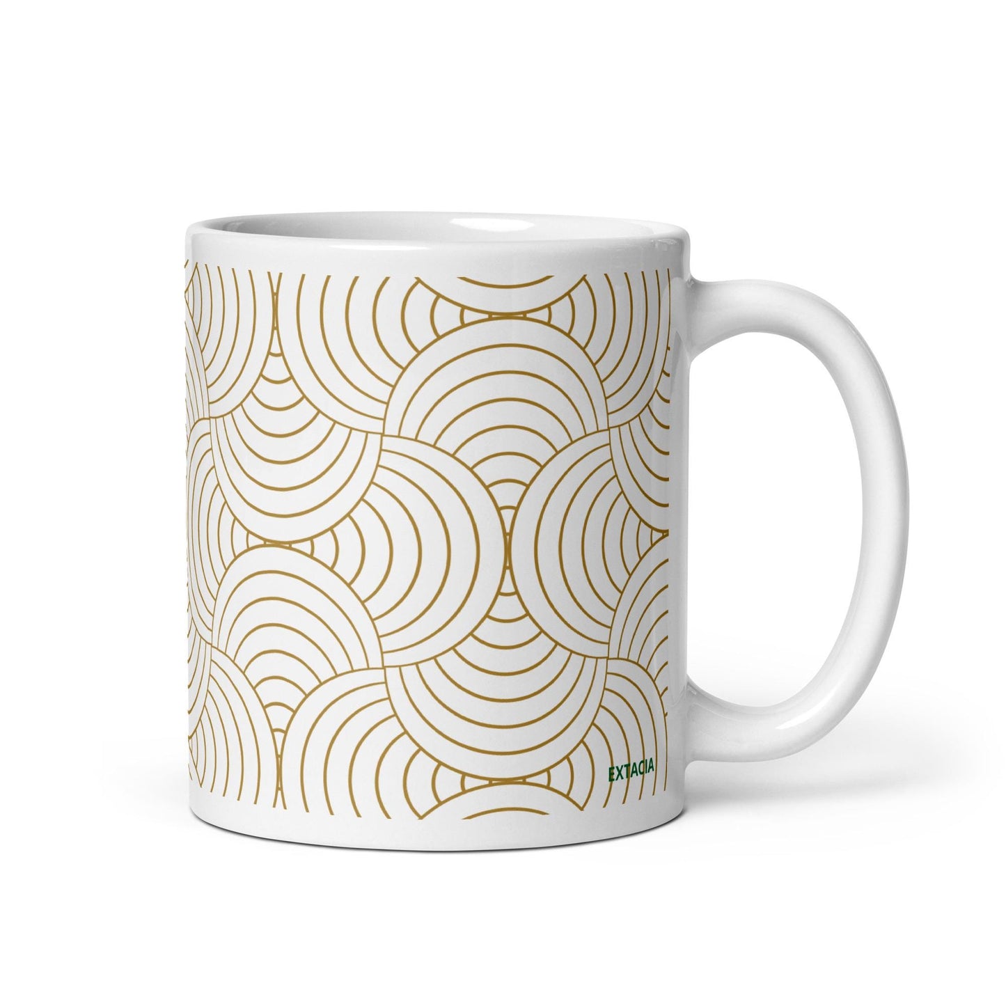 Mug en Céramique – 11, 15 et 20 oz - Tasse Design et Élégante -  Design Graphique - Personnalisable - cadeau, bureau, déco cuisine