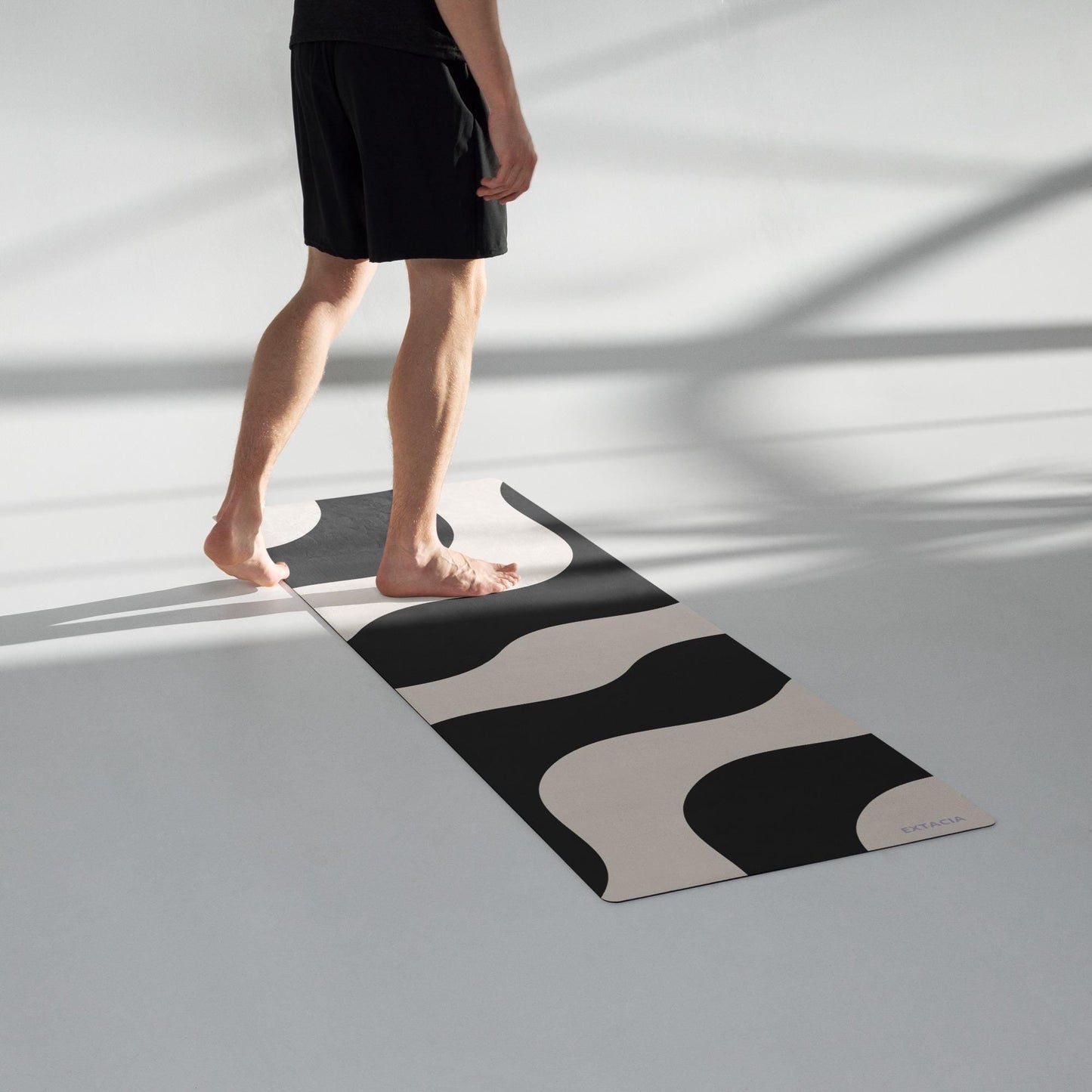 Tapis de sport - Tapis de Yoga - Antidérapant en Microfibre – Léger, Écologique et Durable - Pilates, Fitness, entrainement – cadeau