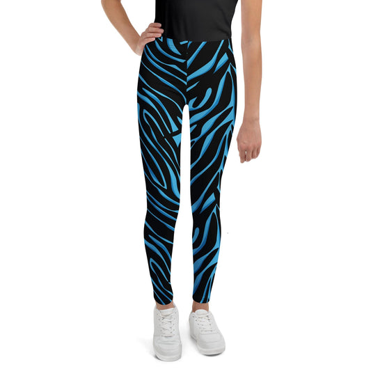 Leggings pour fille ado – pantalon de sport confortable et stretch pour yoga, gym et danse, sport, ballet, école, cadeau - legging