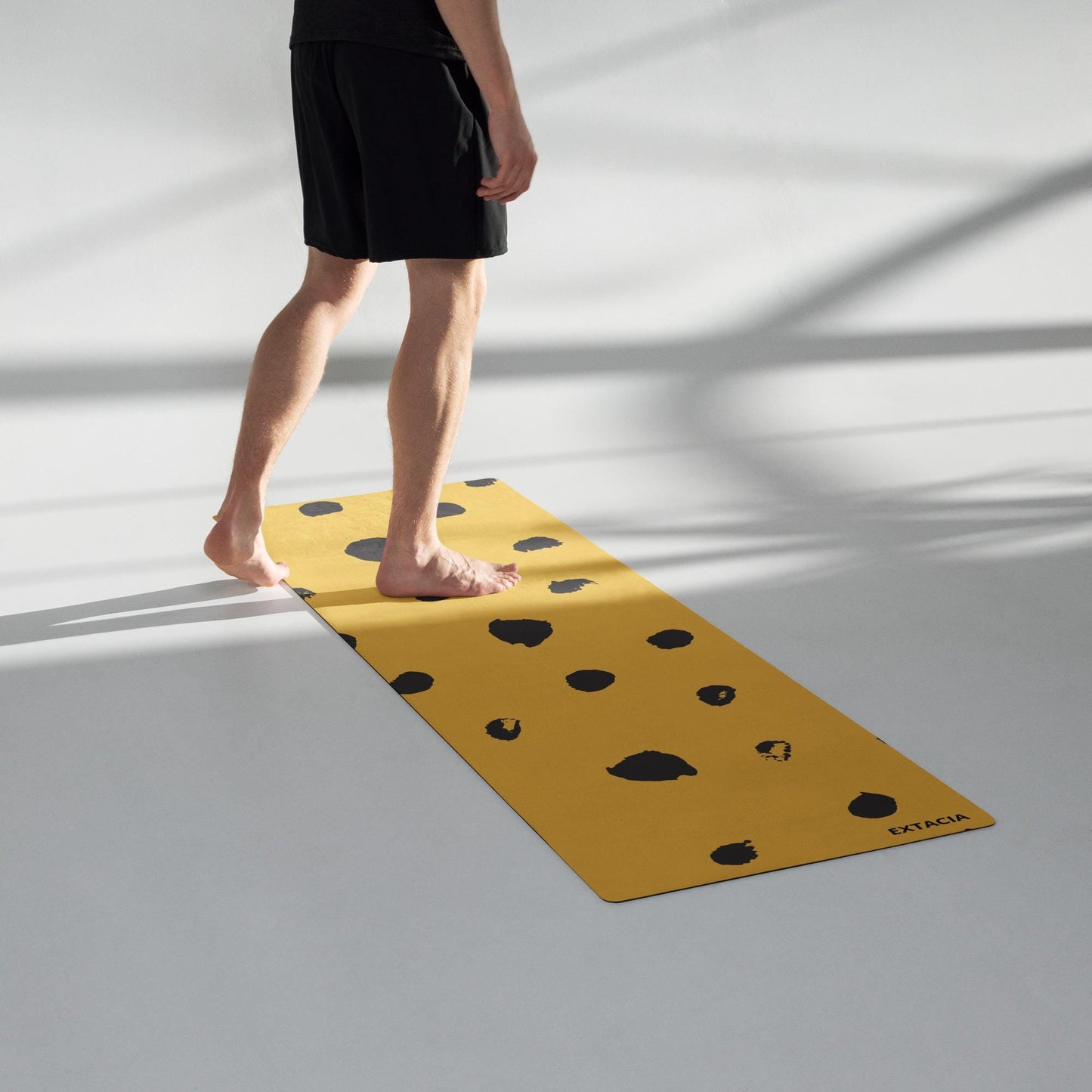 Tapis de sport - Tapis de Yoga - Antidérapant en Microfibre – Léger, Écologique et Durable - Pilates, Fitness, entrainement – cadeau