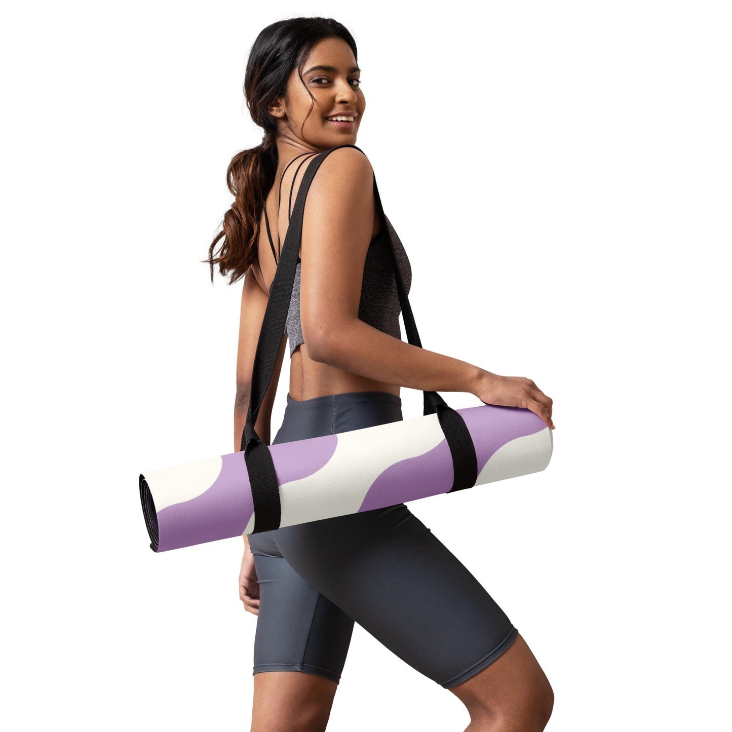 Tapis de sport - Tapis de Yoga - Antidérapant en Microfibre – Léger, Écologique et Durable - Pilates, Fitness, entrainement – cadeau