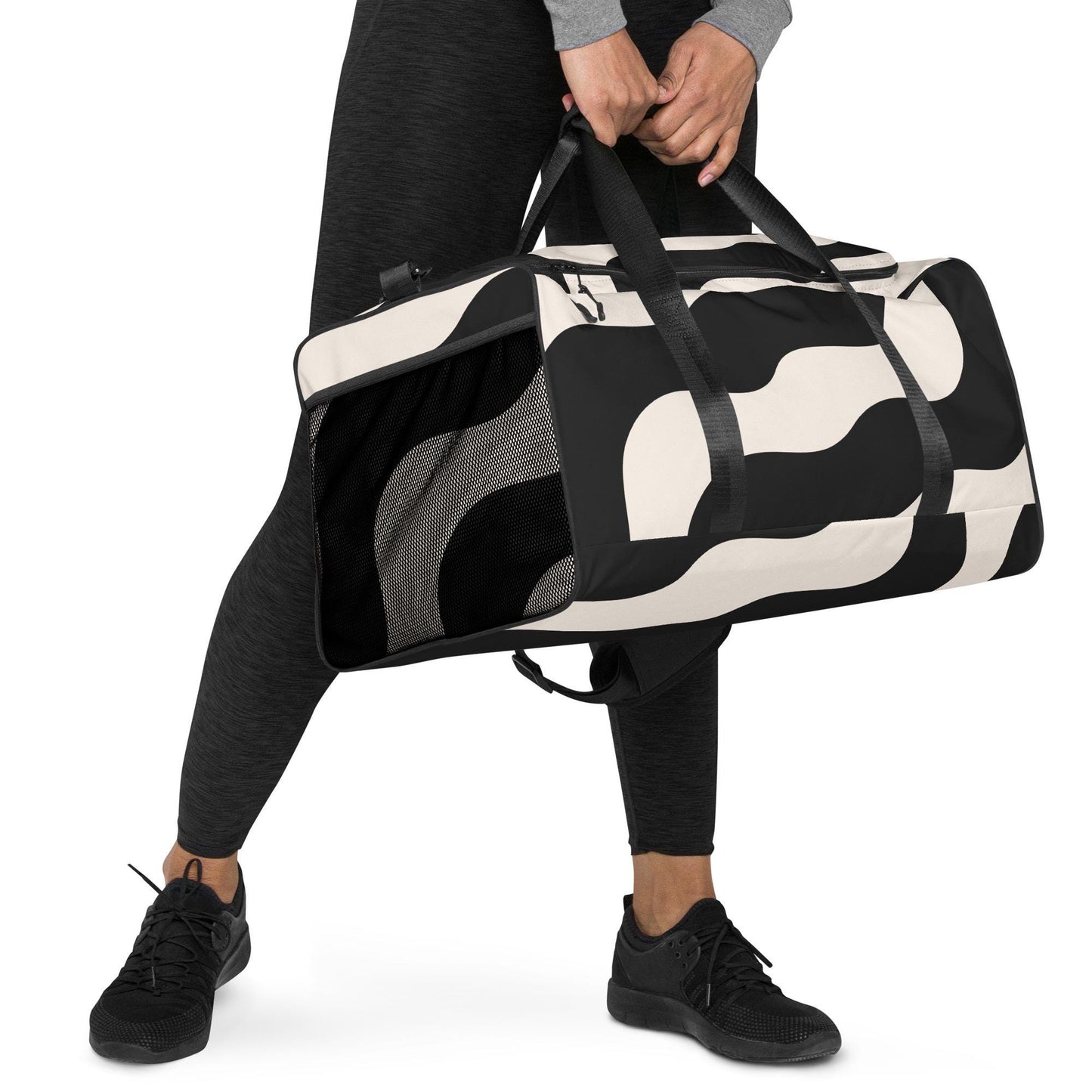 Sac de Voyage Grand Format - Sac de sport - Léger, Spacieux et Résistant - design minimaliste - Weekends, Gym - cadeau d'anniversaire, Noël