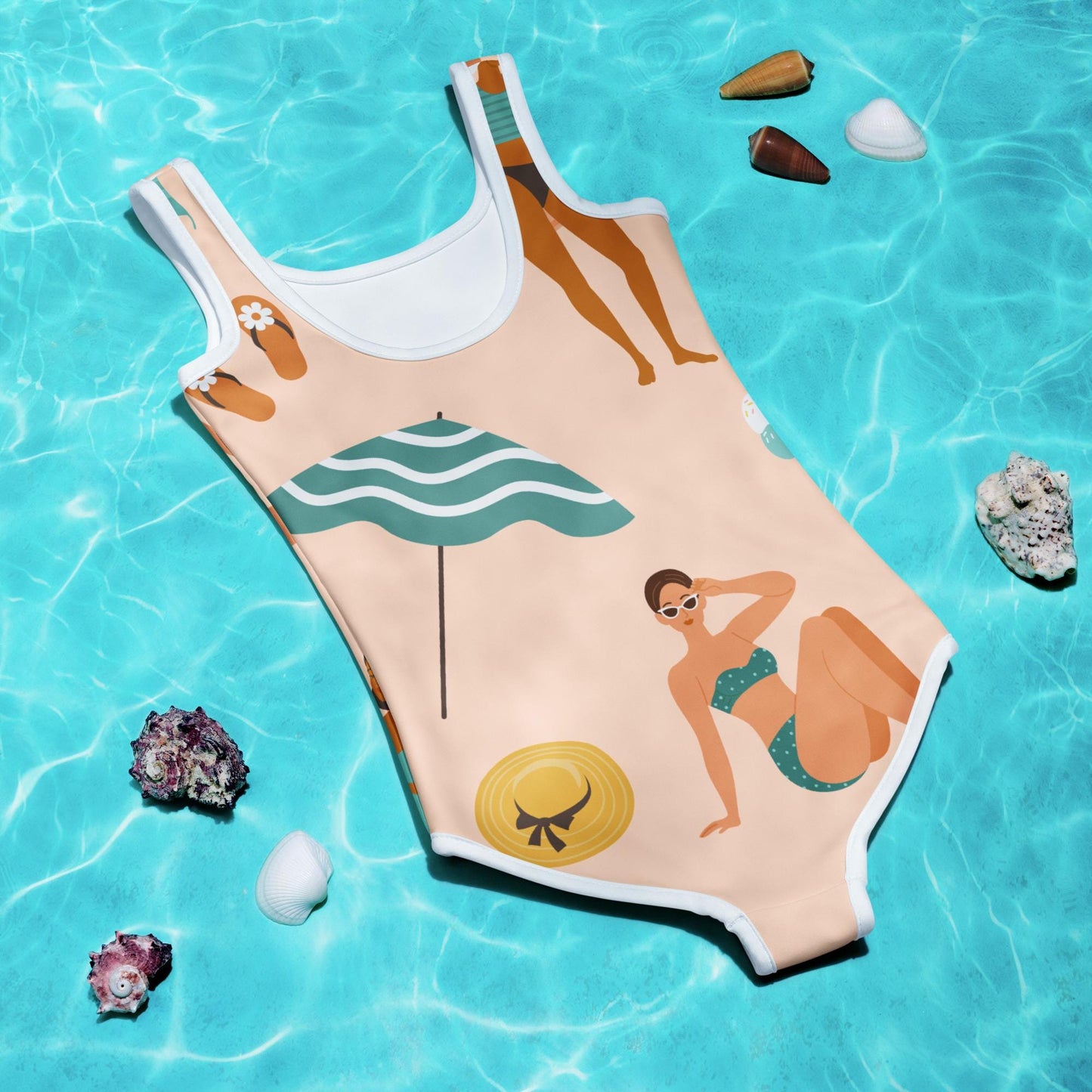 Maillot de Bain pour Petites Filles et Bébés – Confortable, Résistant - pour Piscine, Plage, été, Cadeau, Anniversaire, Noël