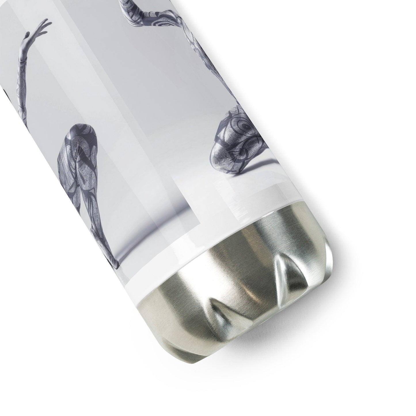 Bouteille en Inox - Gourde Étanche Isotherme en Acier Inoxydable – Design Danseuse Gymnaste - Durable – Bureau, Sport, Camping Randonnée