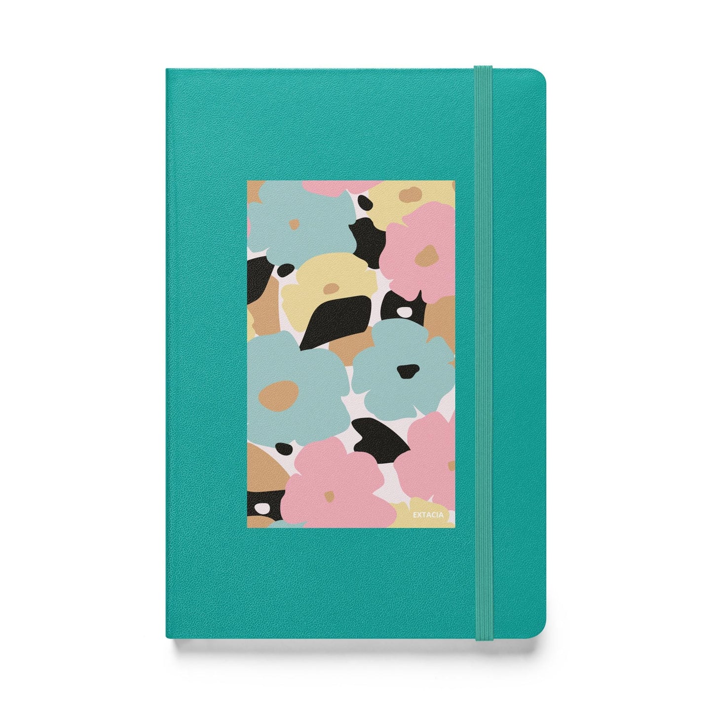 Carnet Journal à Couverture Rigide avec illustration Fleuri - Notebook pour écriture dessin organisation, papeterie créative - cadeau