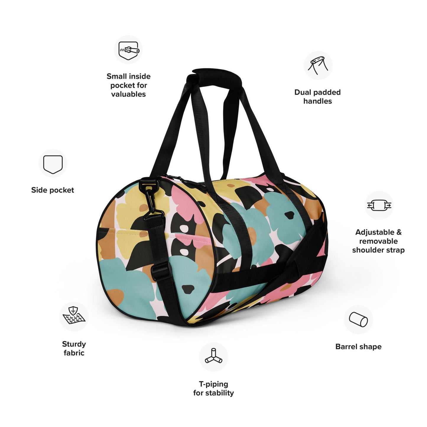 Sac de sport - Sac de Voyage – Léger, Résistant et Spacieux, Idéal pour Gym, Weekends ou Voyages - cadeau, anniversaire, Noël